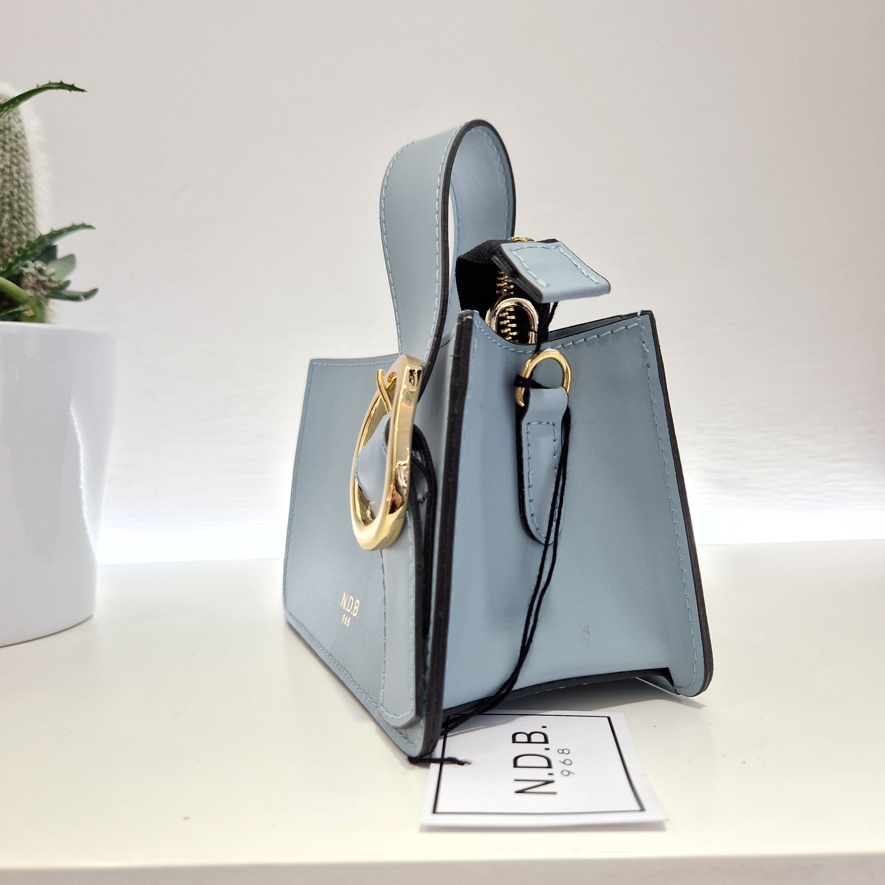 NDB light blue bag