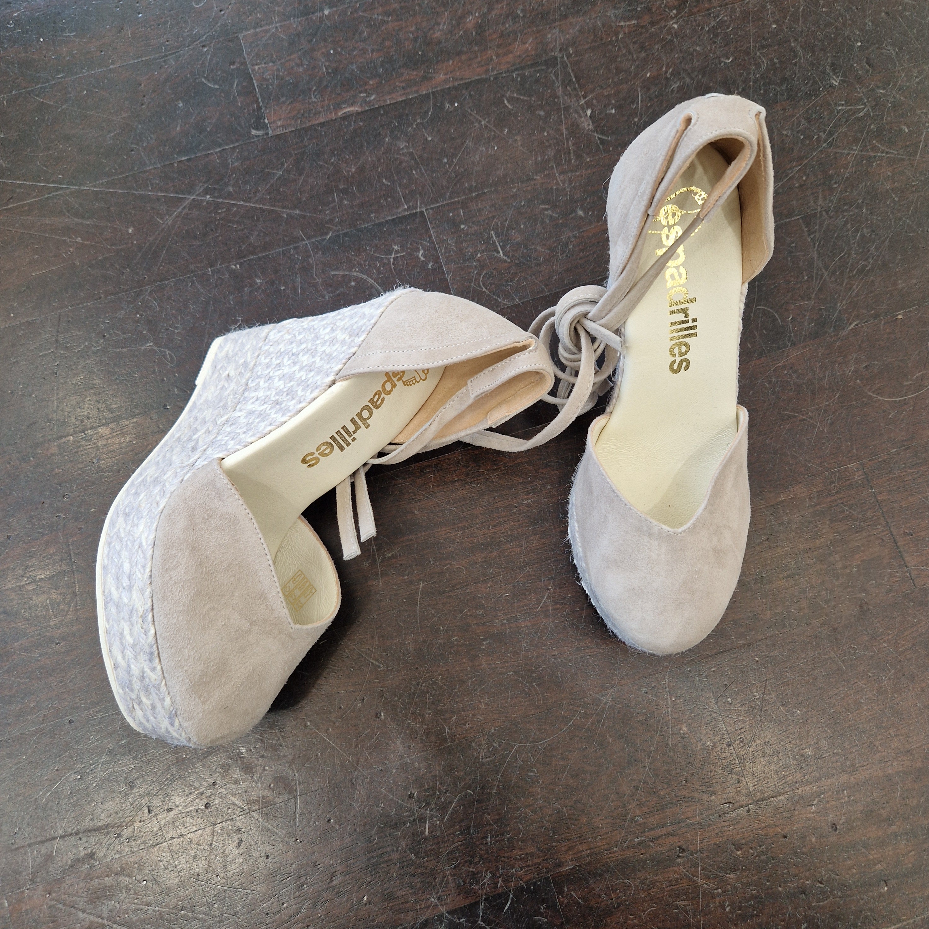 Slim Ante model espadrilles in rope colour