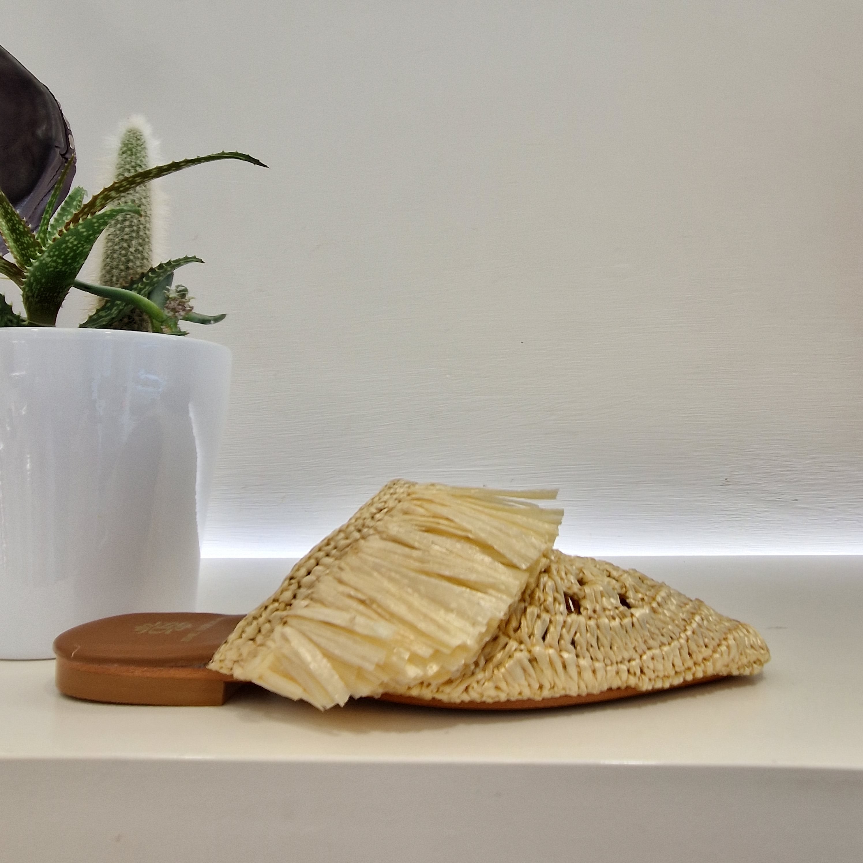 De Siena woven sabot