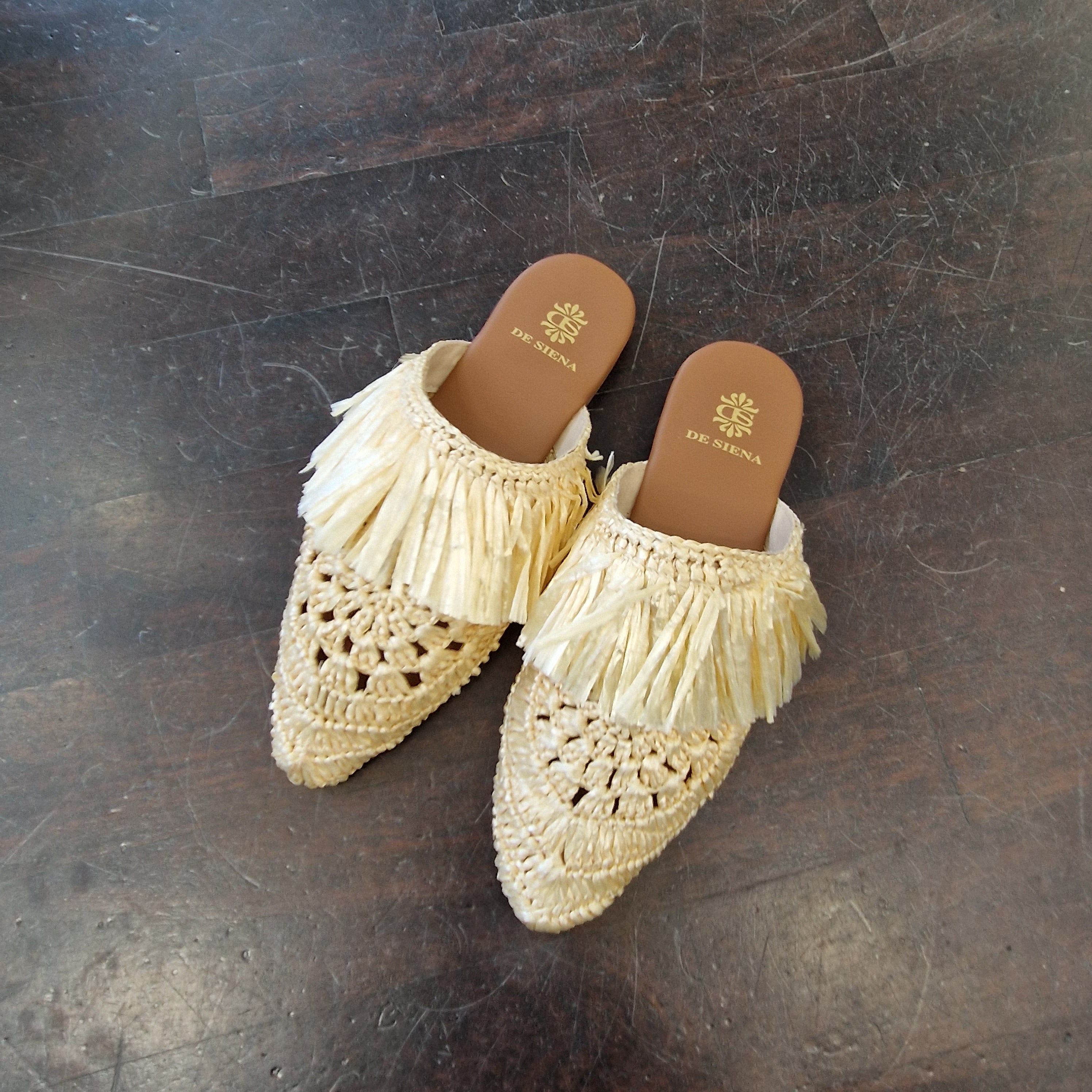 De Siena woven sabot