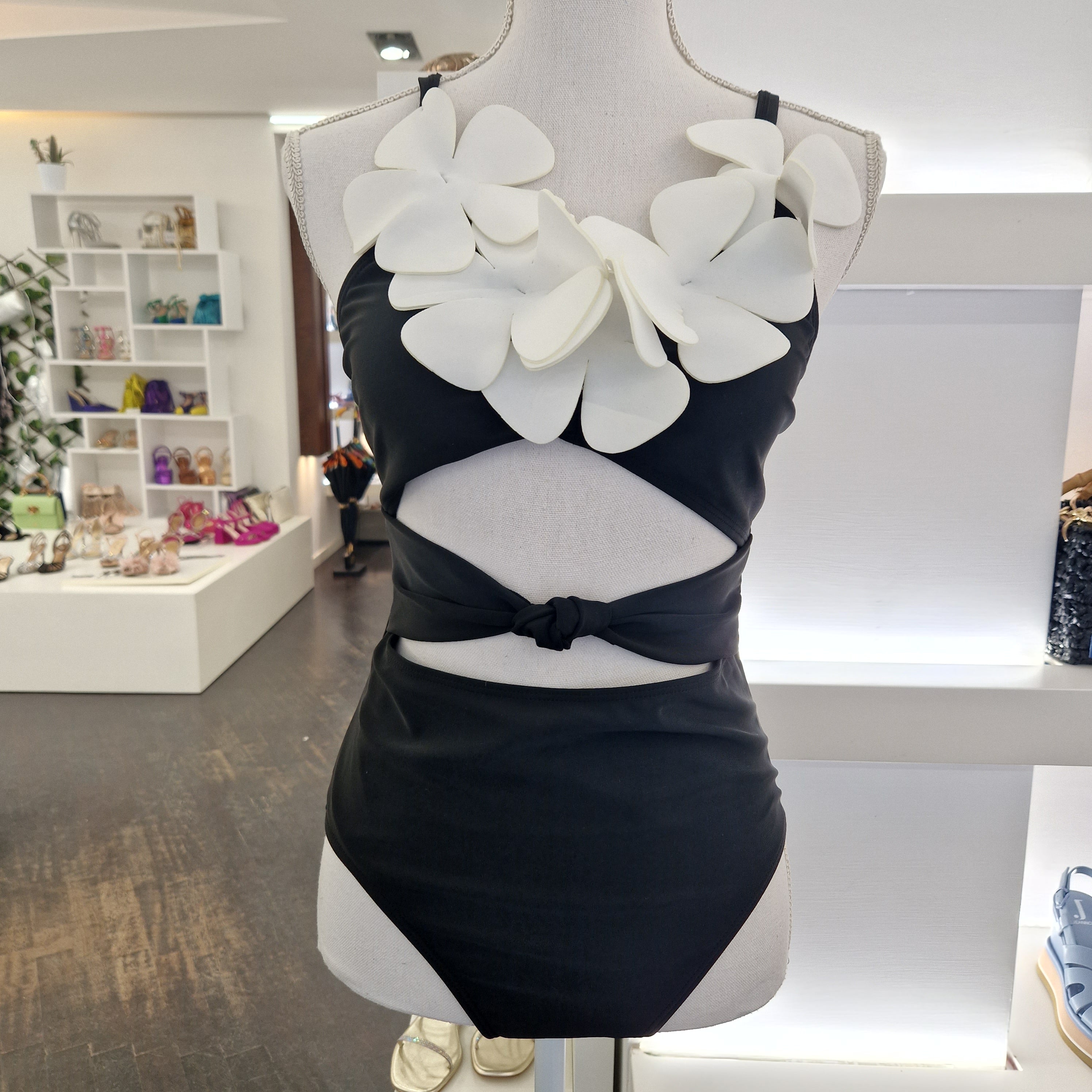 Costume intero fiori