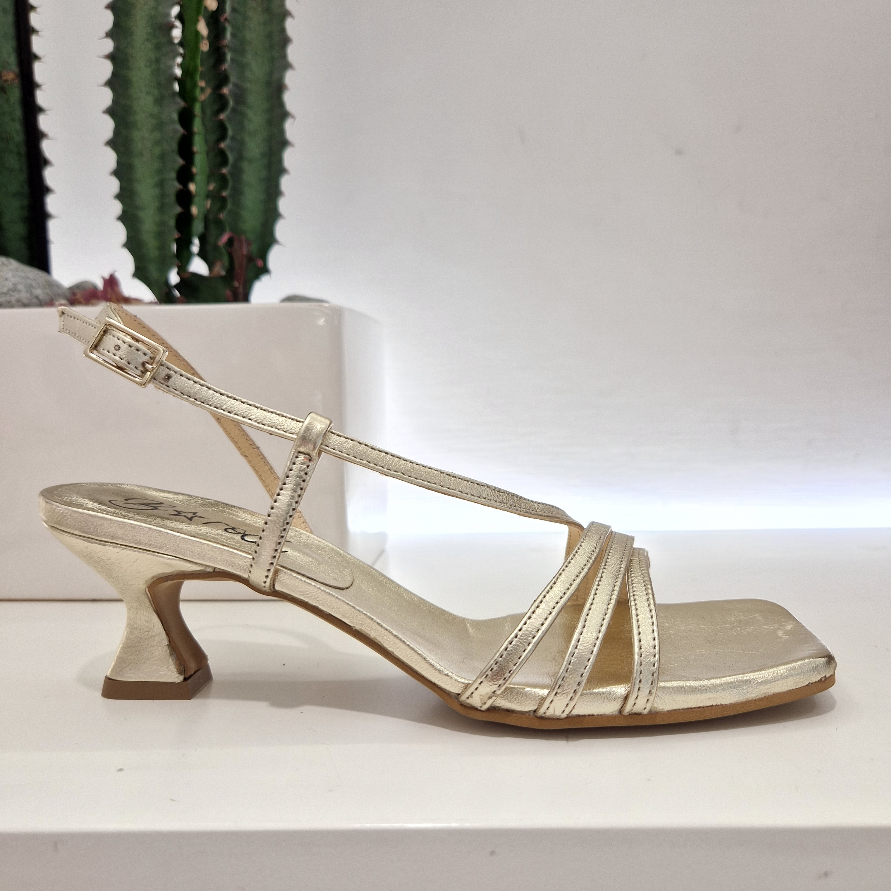 Copy of B Rock gold sandal