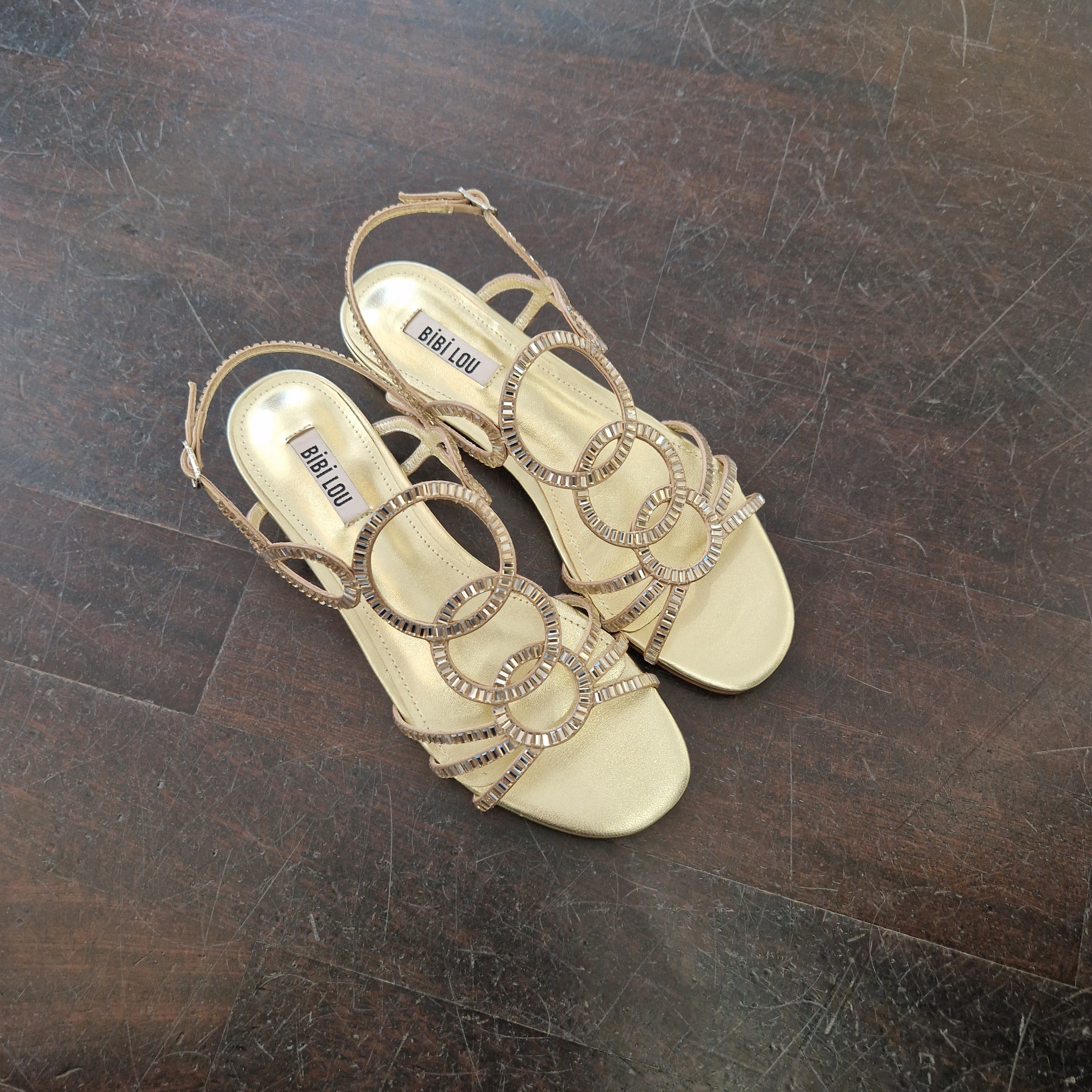 Bibilou gold sandal
