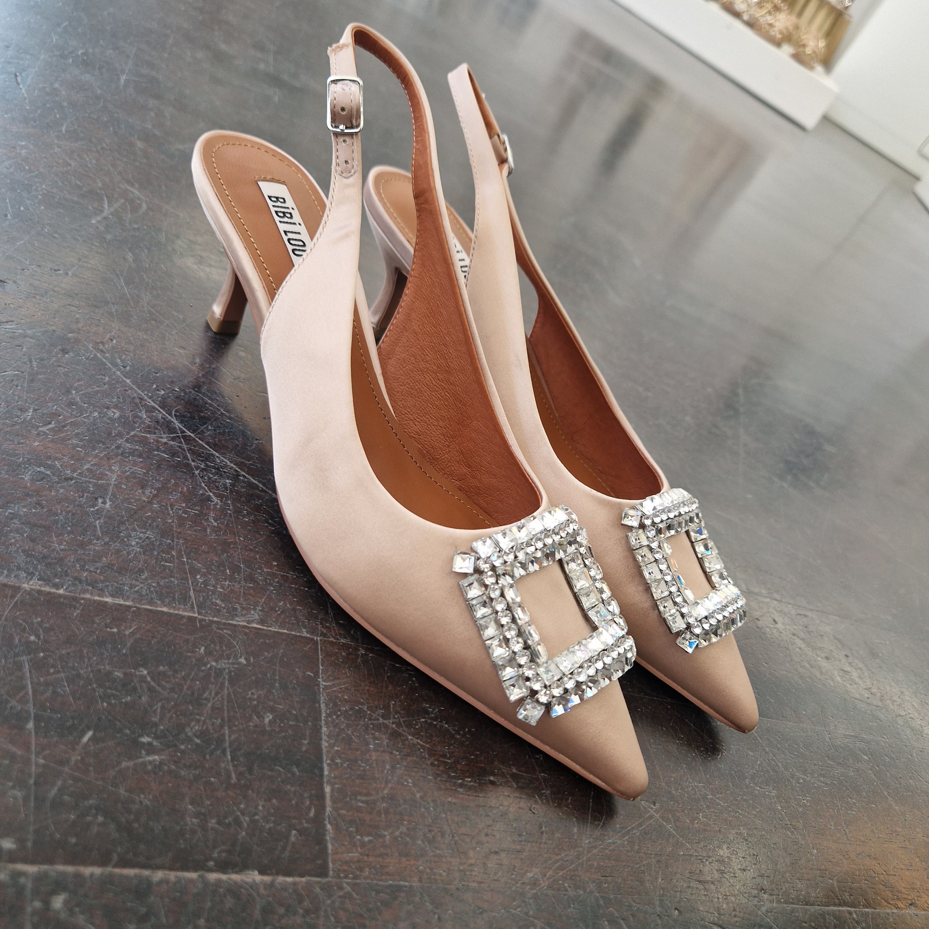 Bibilou satin nude