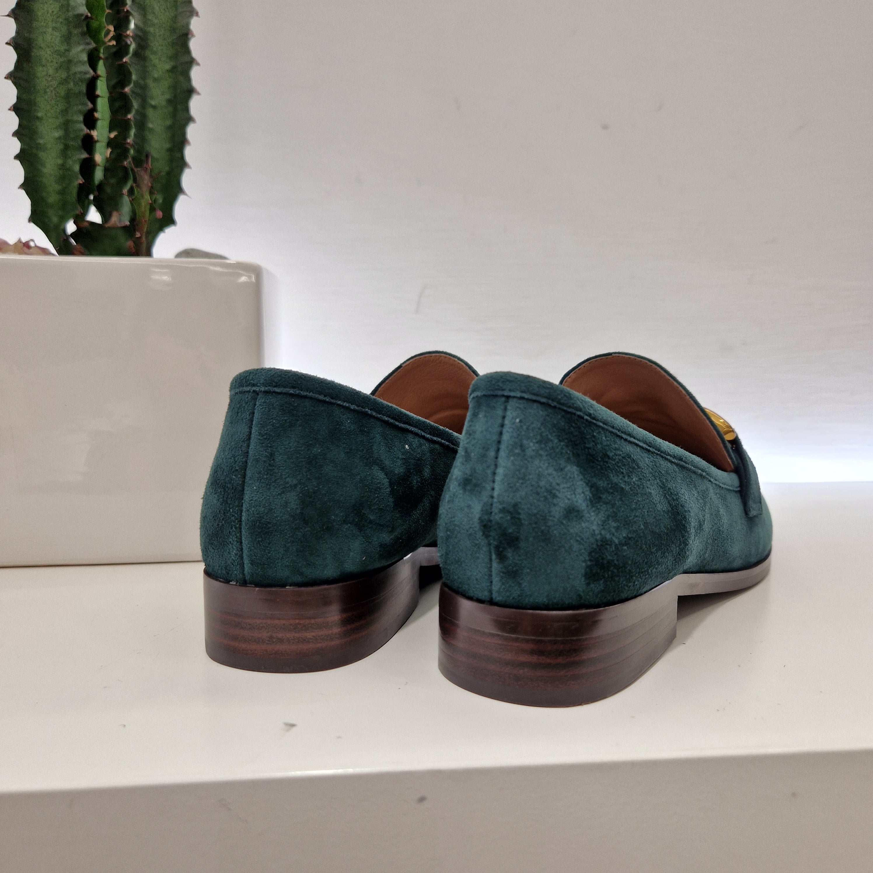 Bibilou moccasin cam bottle green