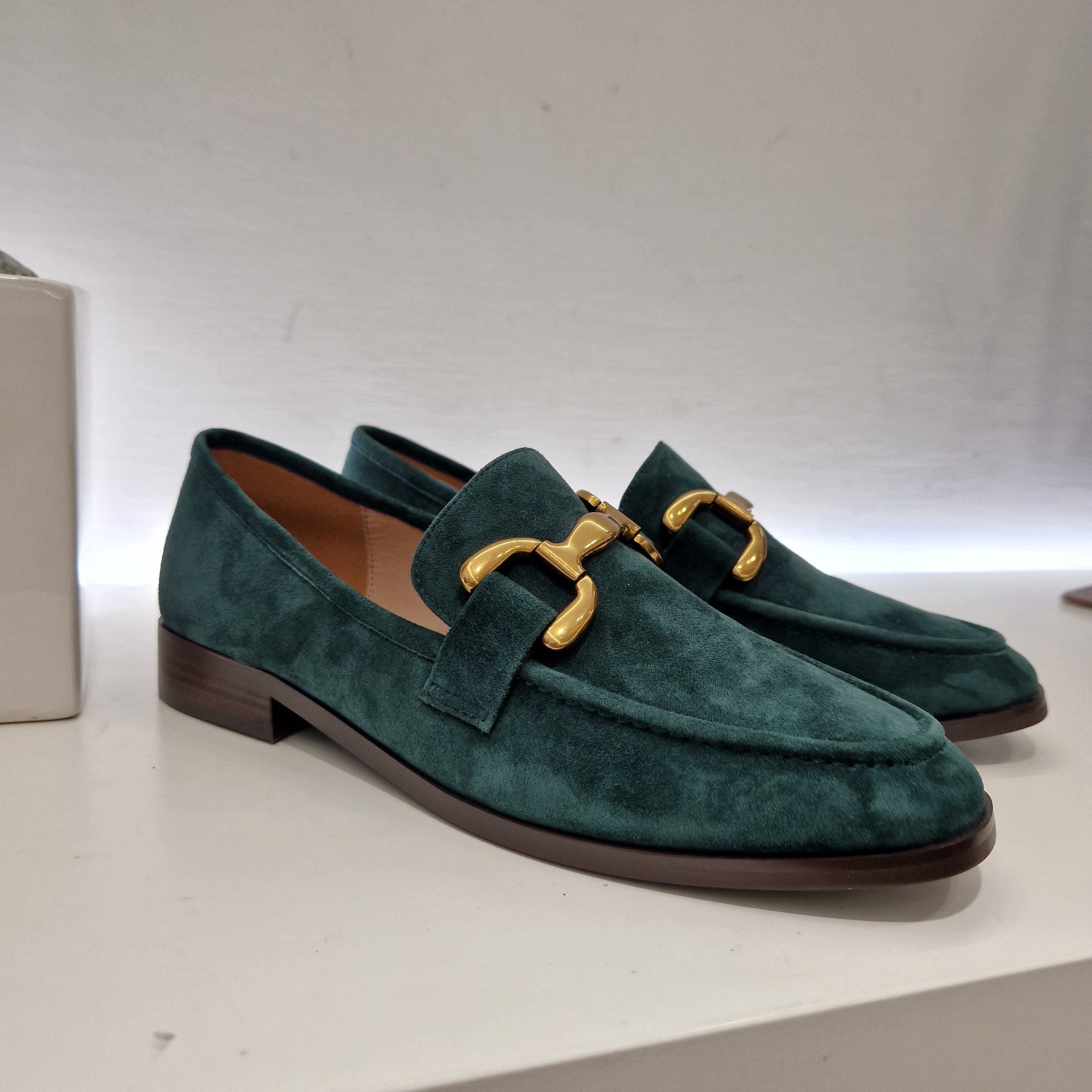 Bibilou moccasin cam bottle green