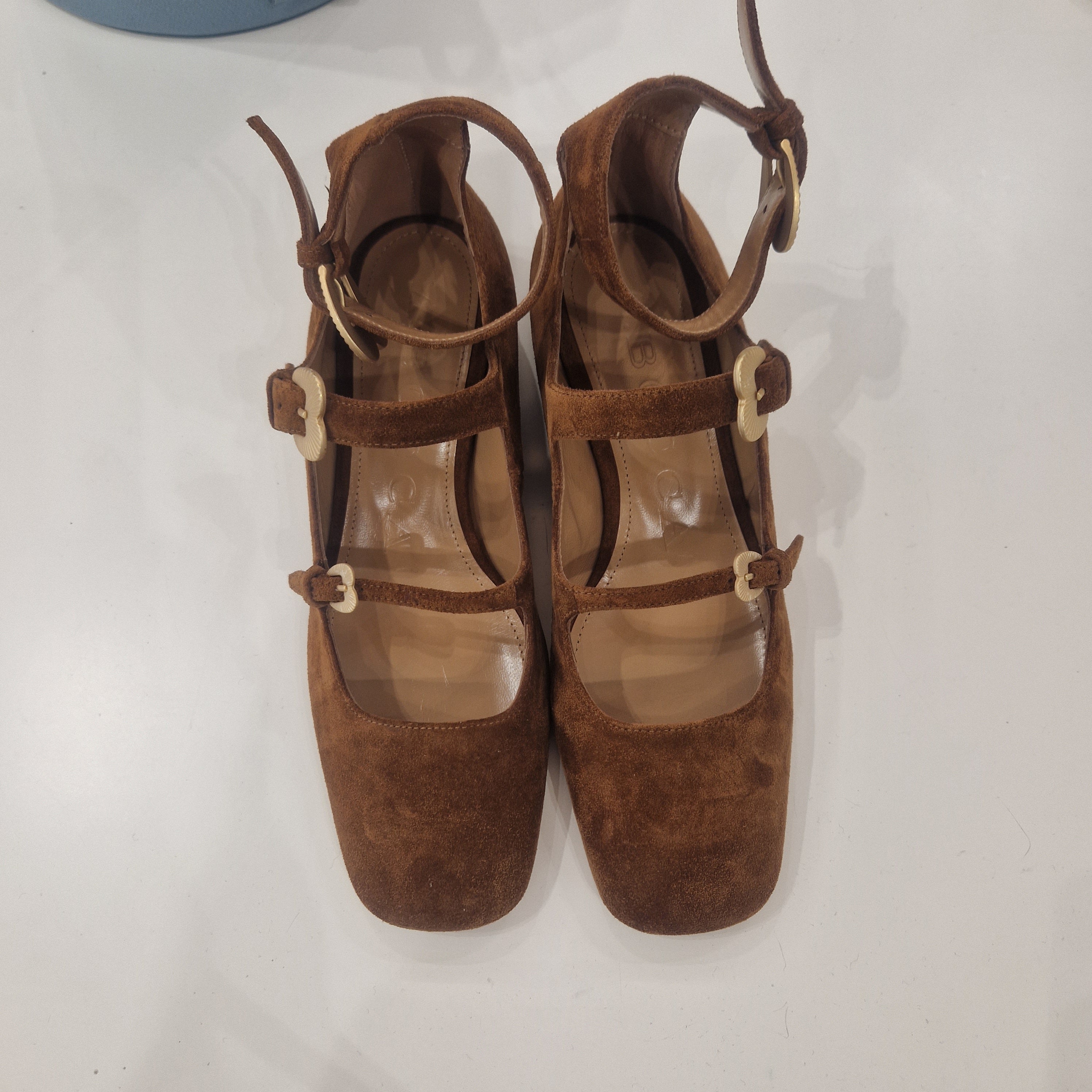A.Bocca triple strap shoe