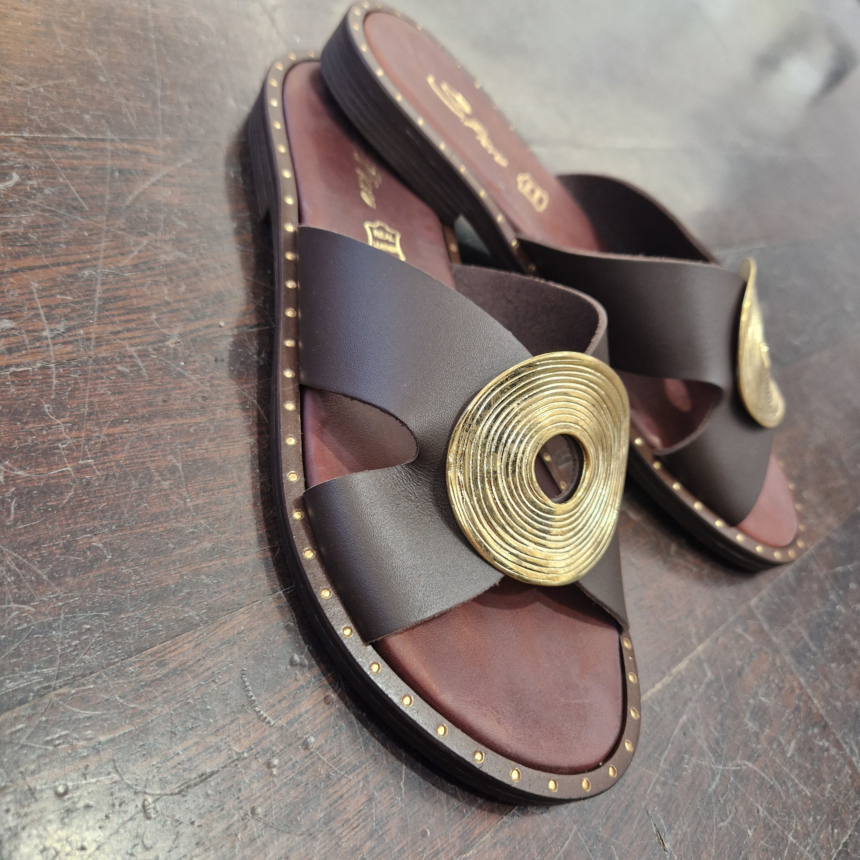 S. Piero ciabatta t.moro accessorio oro