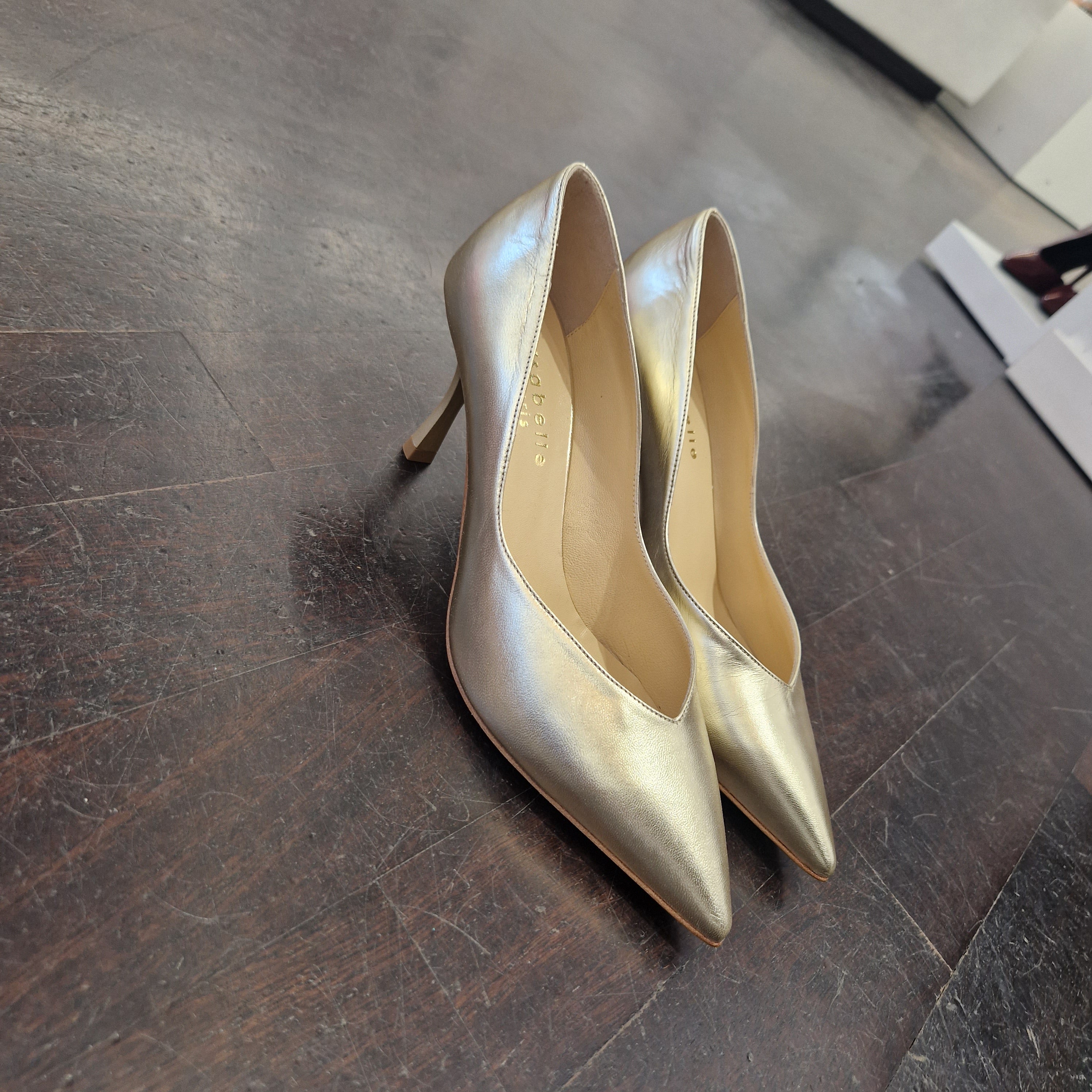 Isabelle Paris scarpa color oro