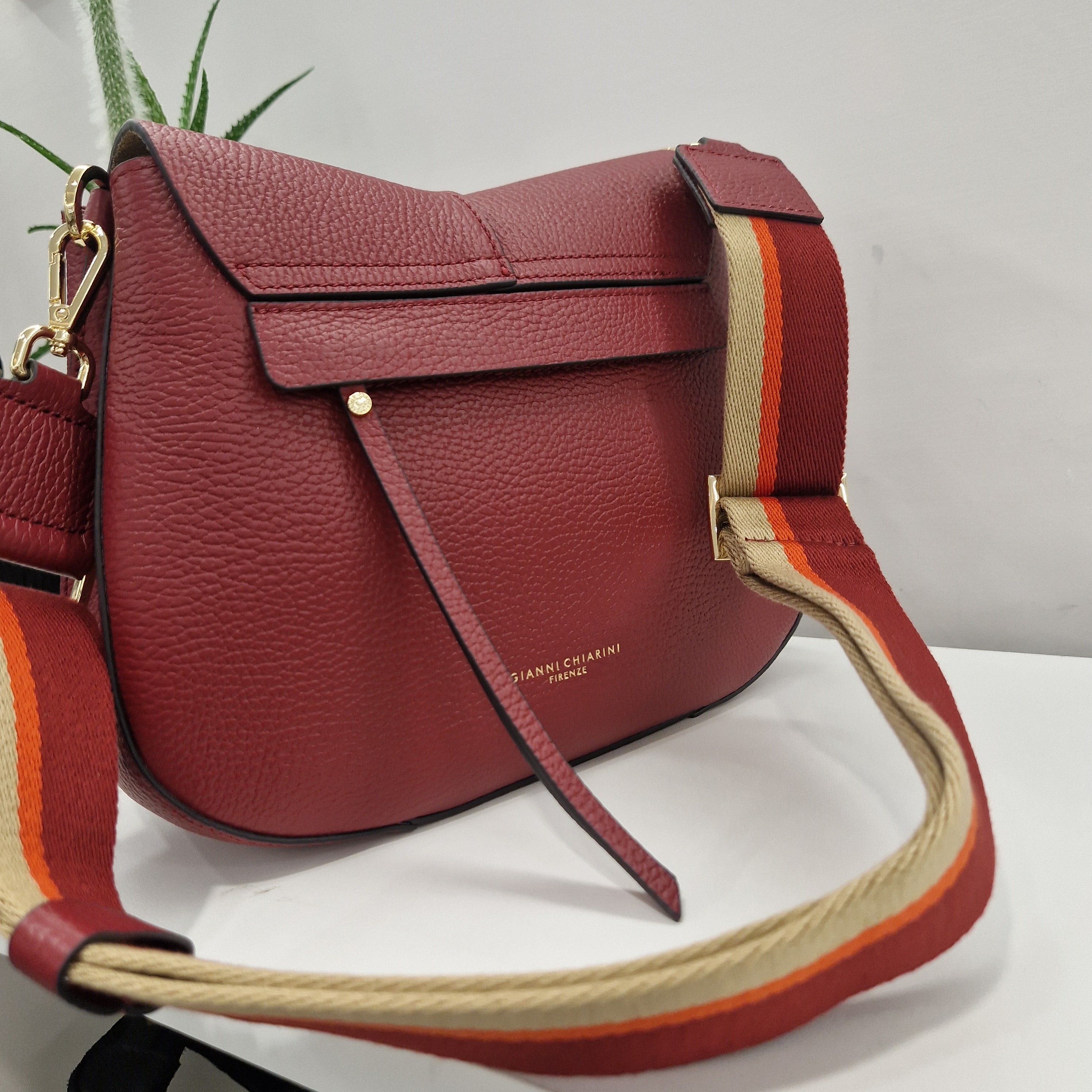 Gianni Chiarini borsa linea Helena Raund formato medio bordeaux