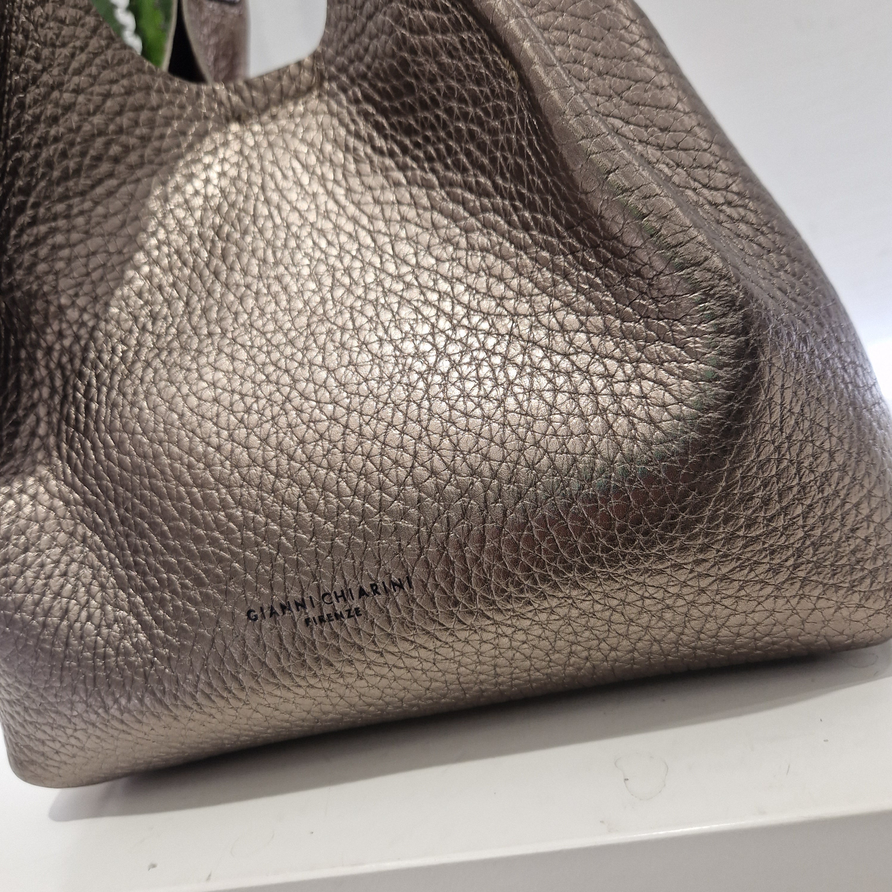 Gianni Chiarini linea DUA formato medio color peltro