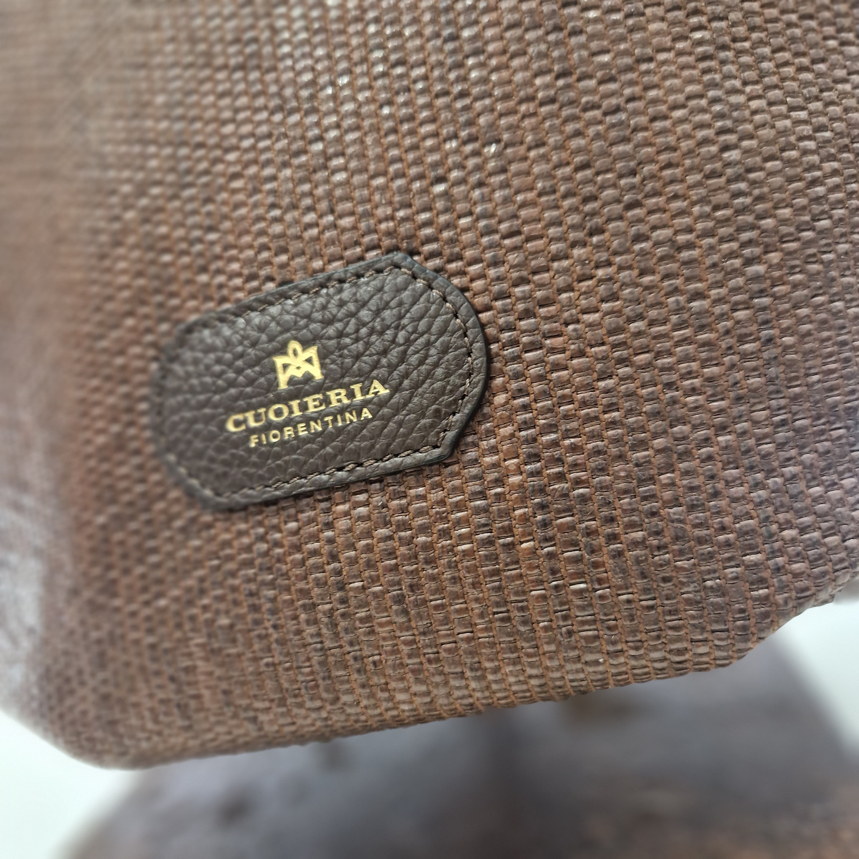 Cuoieria Fiorentina borsa GAIA large bucket color cioccolato