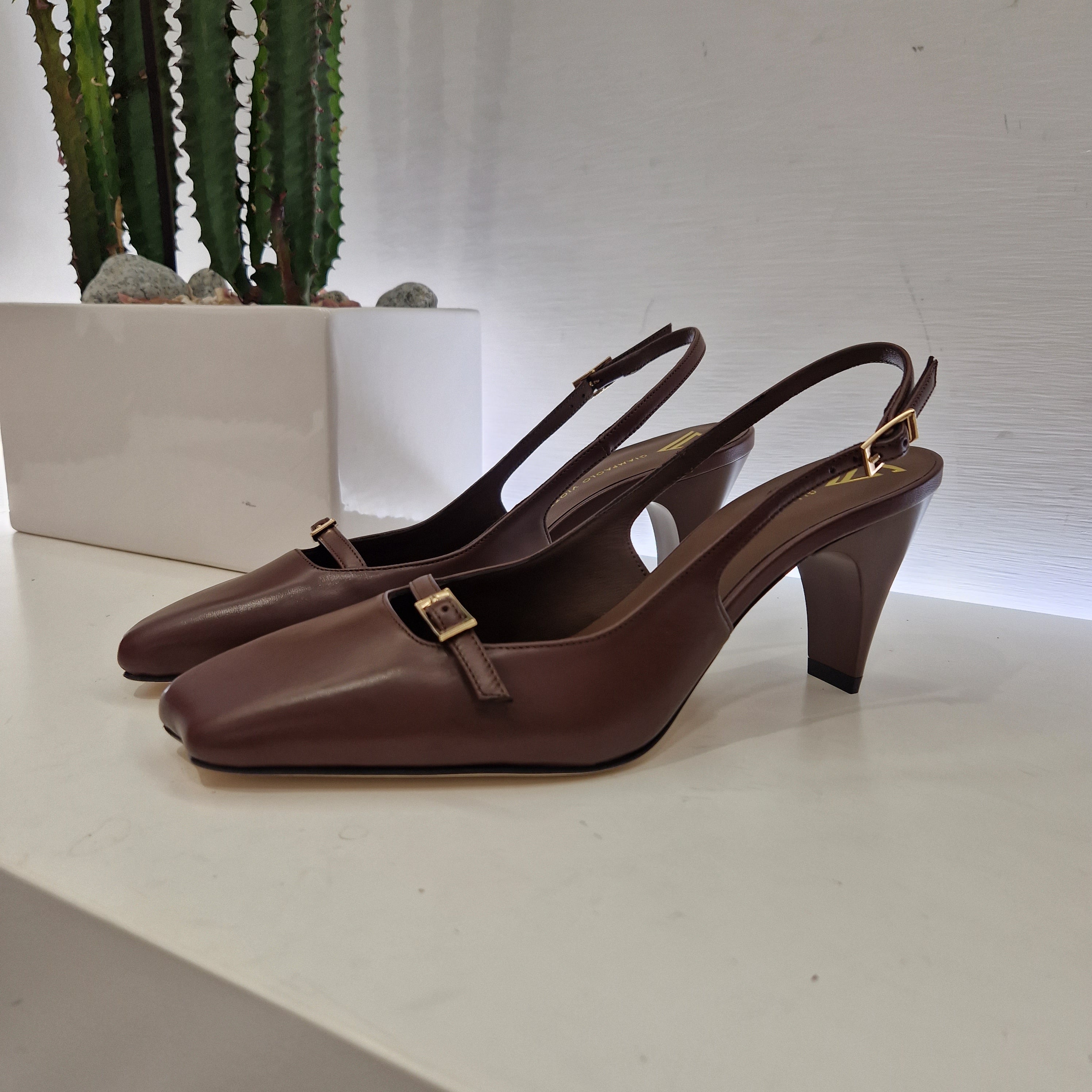 Giampaolo Viozzi scarpa color cioccolato