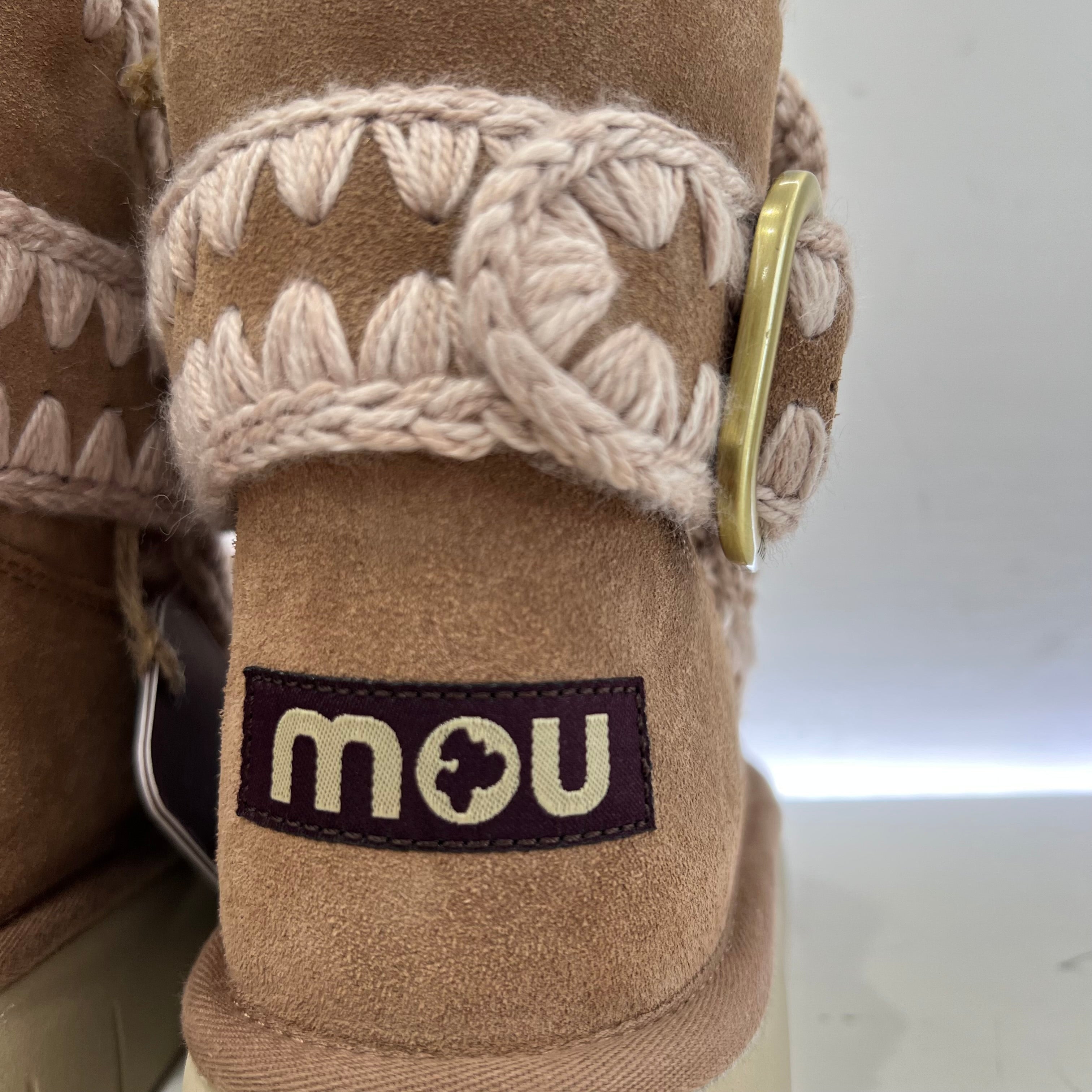Mou Bounce Boot Buckle Strap FIBBIA
