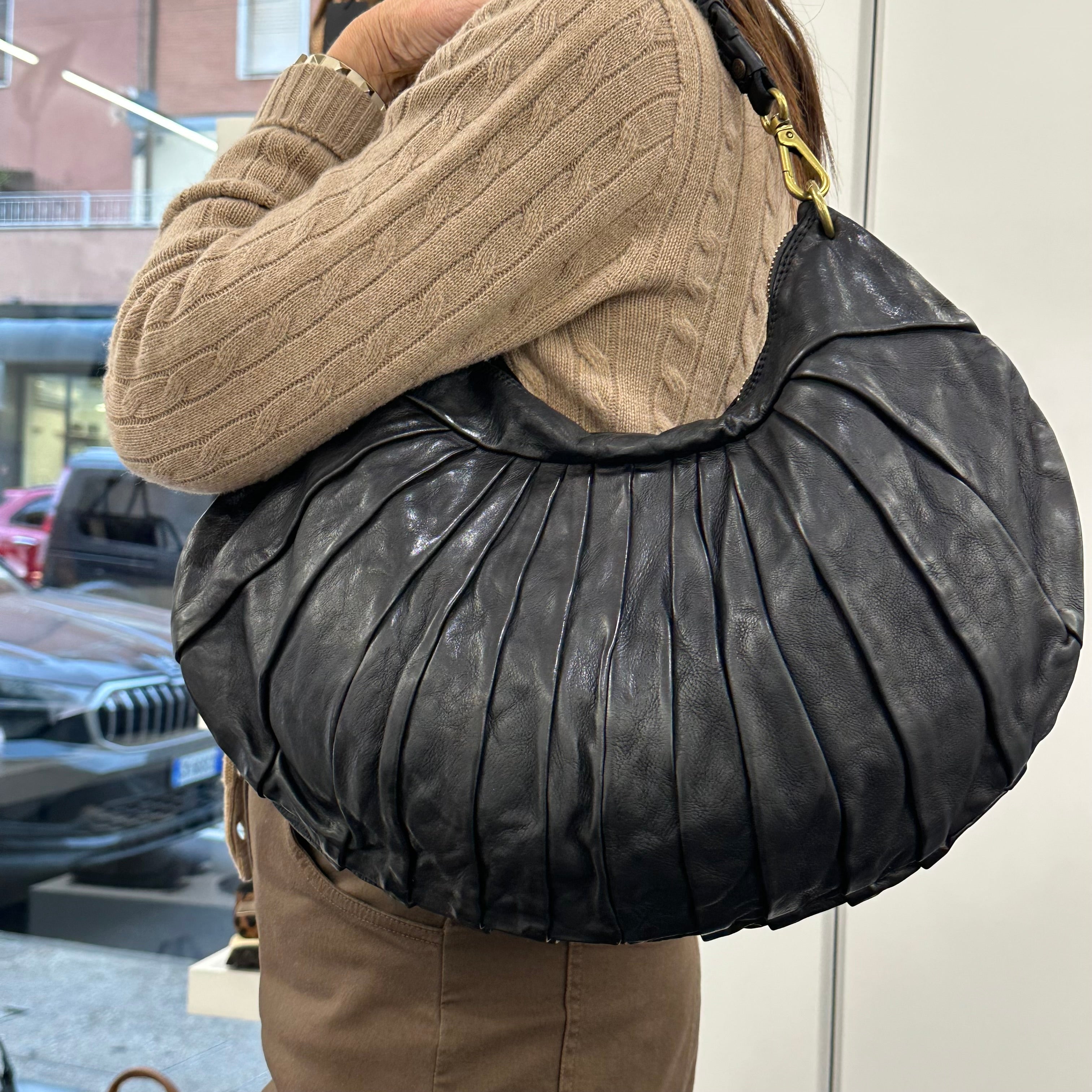 Campomaggi borsa a spalla grande LUNA