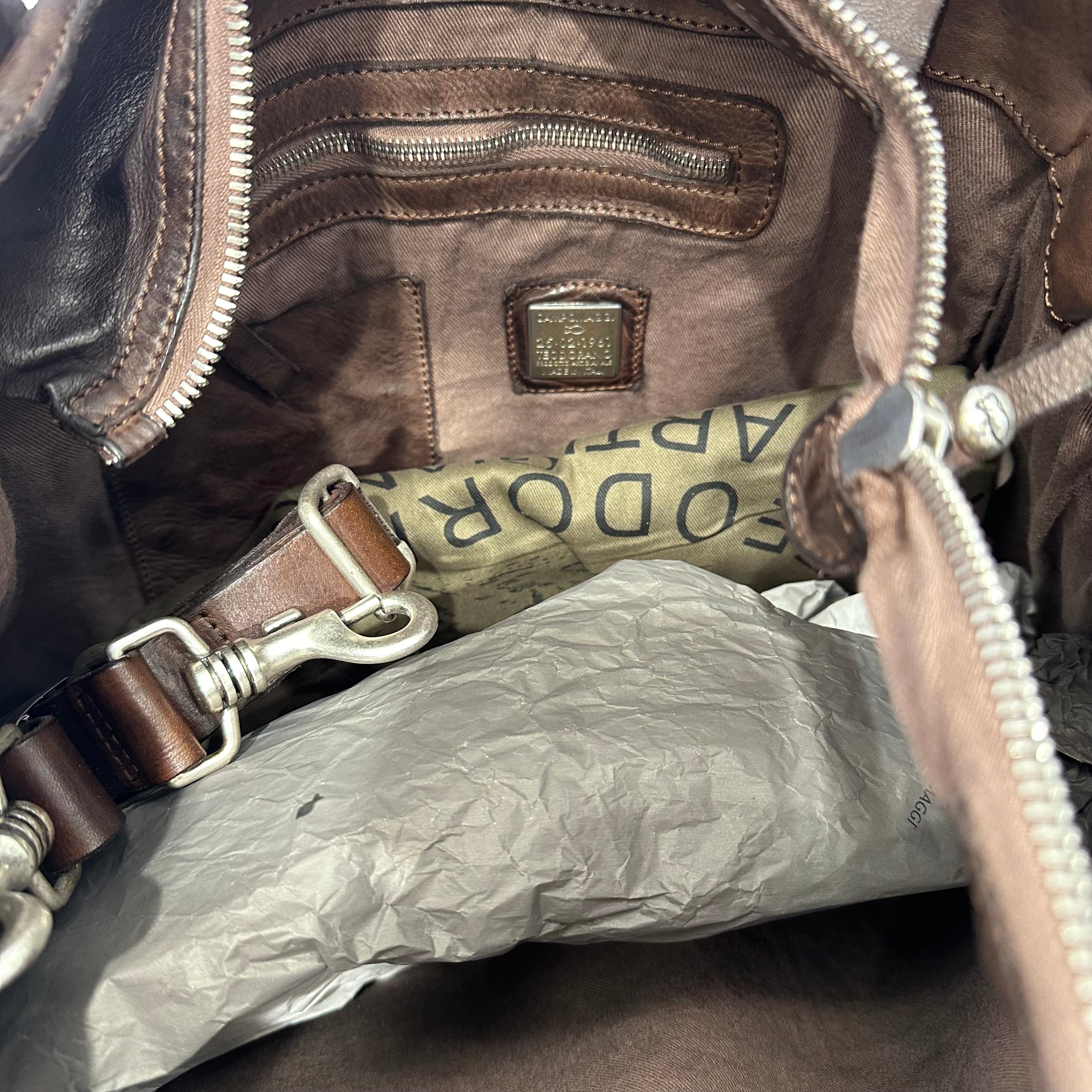 Campomaggi borsa dimensione grande FRANGE ZEFIRO