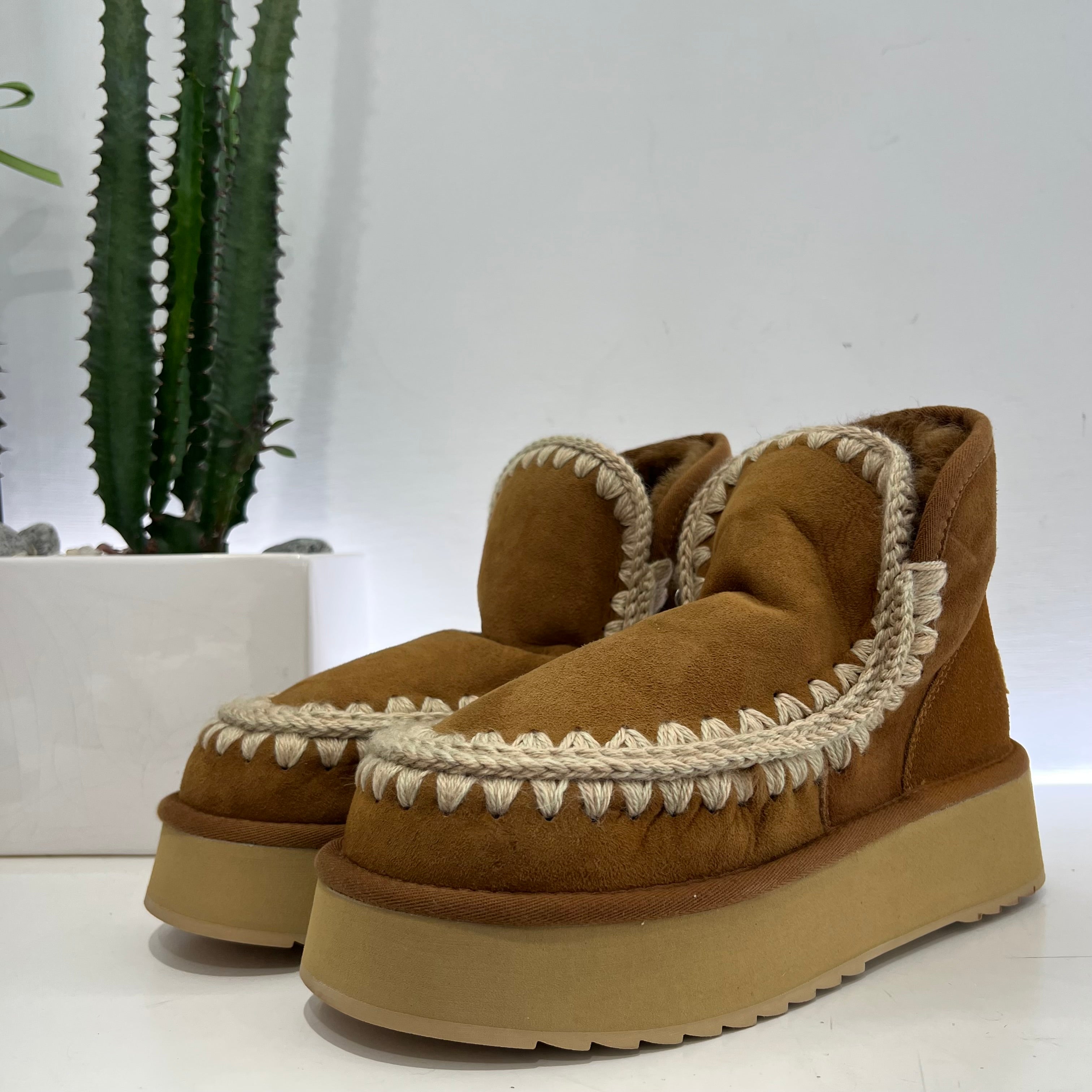 Mou mini doppiofondo color marrone