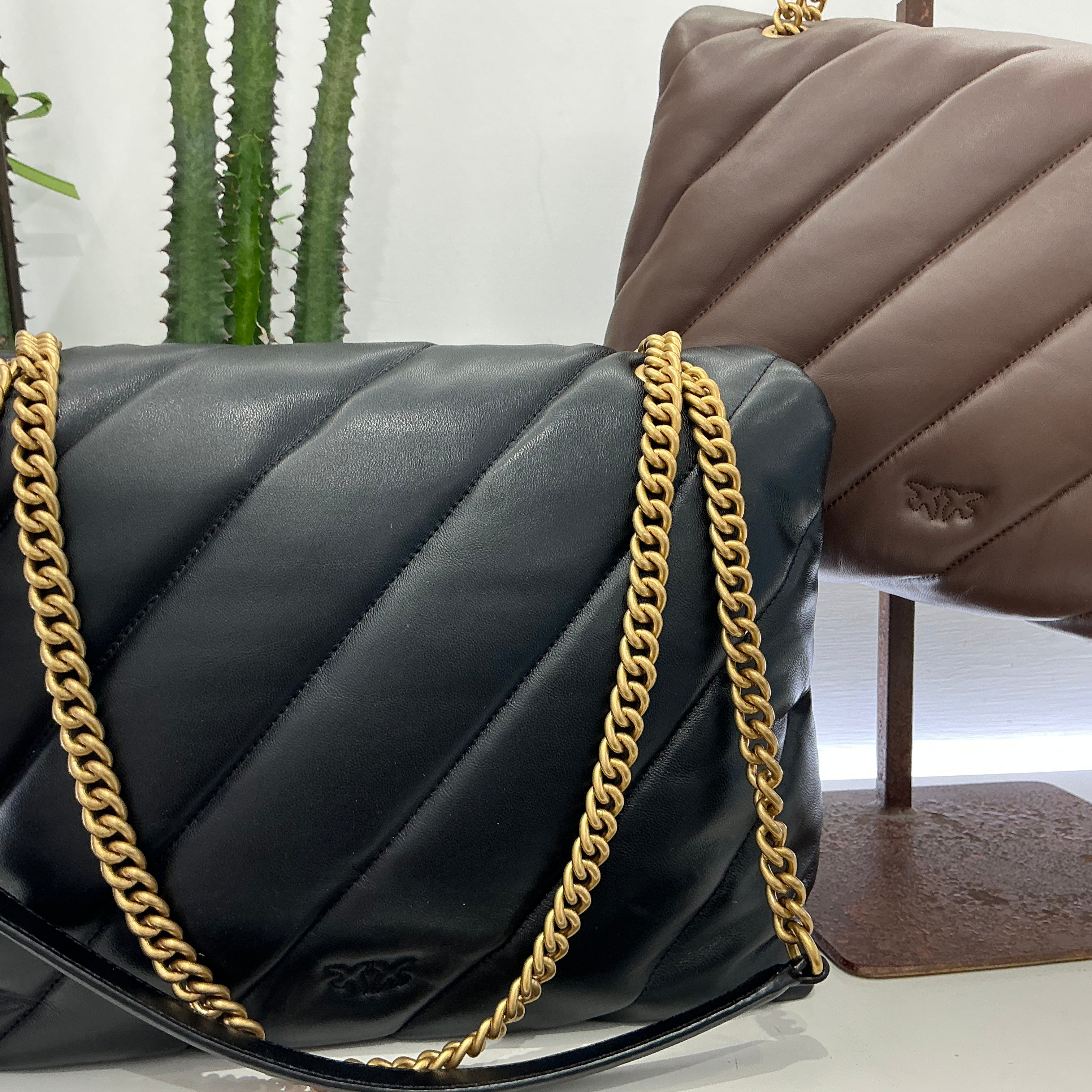 PINKO borsa Big Love Bag Puff Maxi Quilt