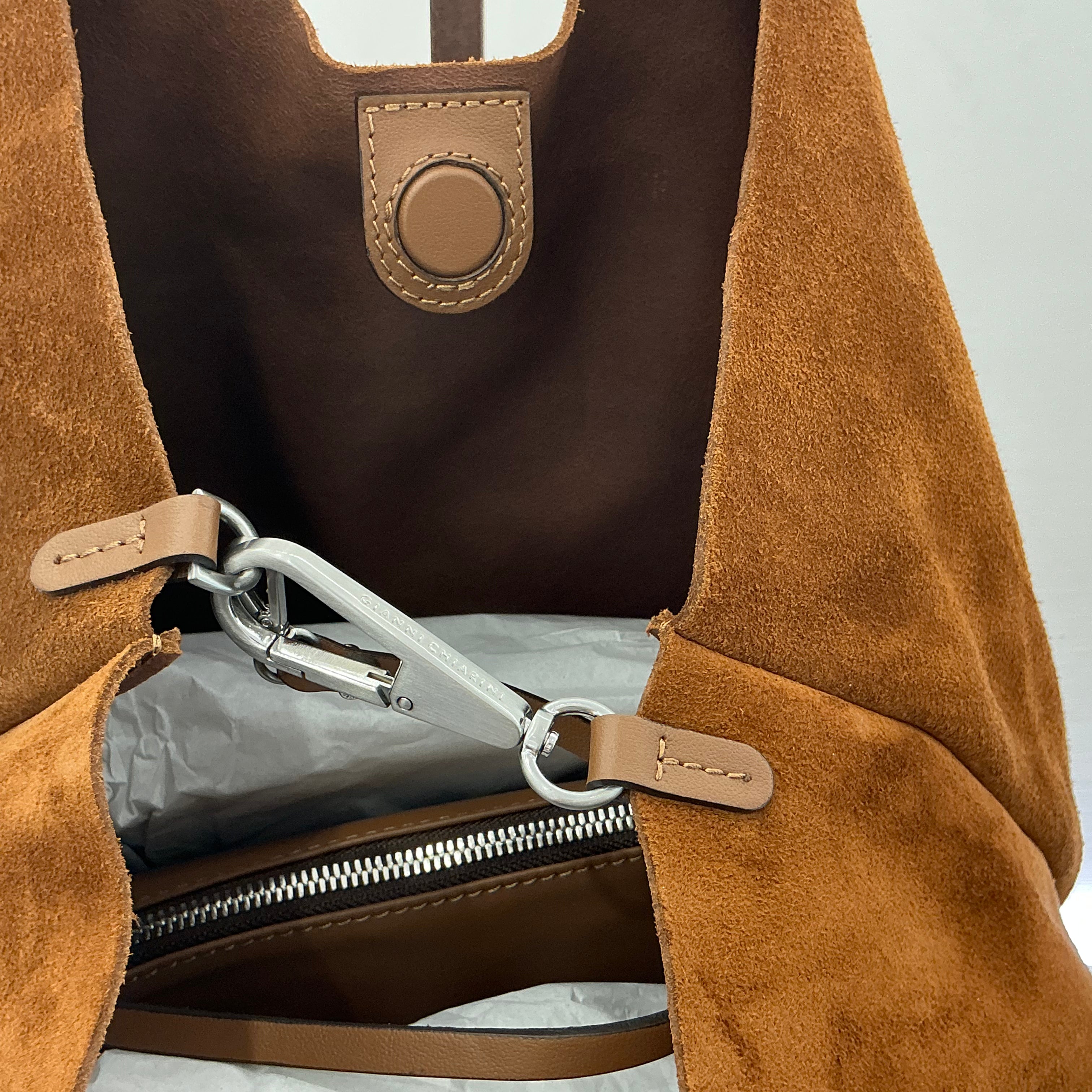 Gianni Chiarini linea DUA dimensione grande color cognac