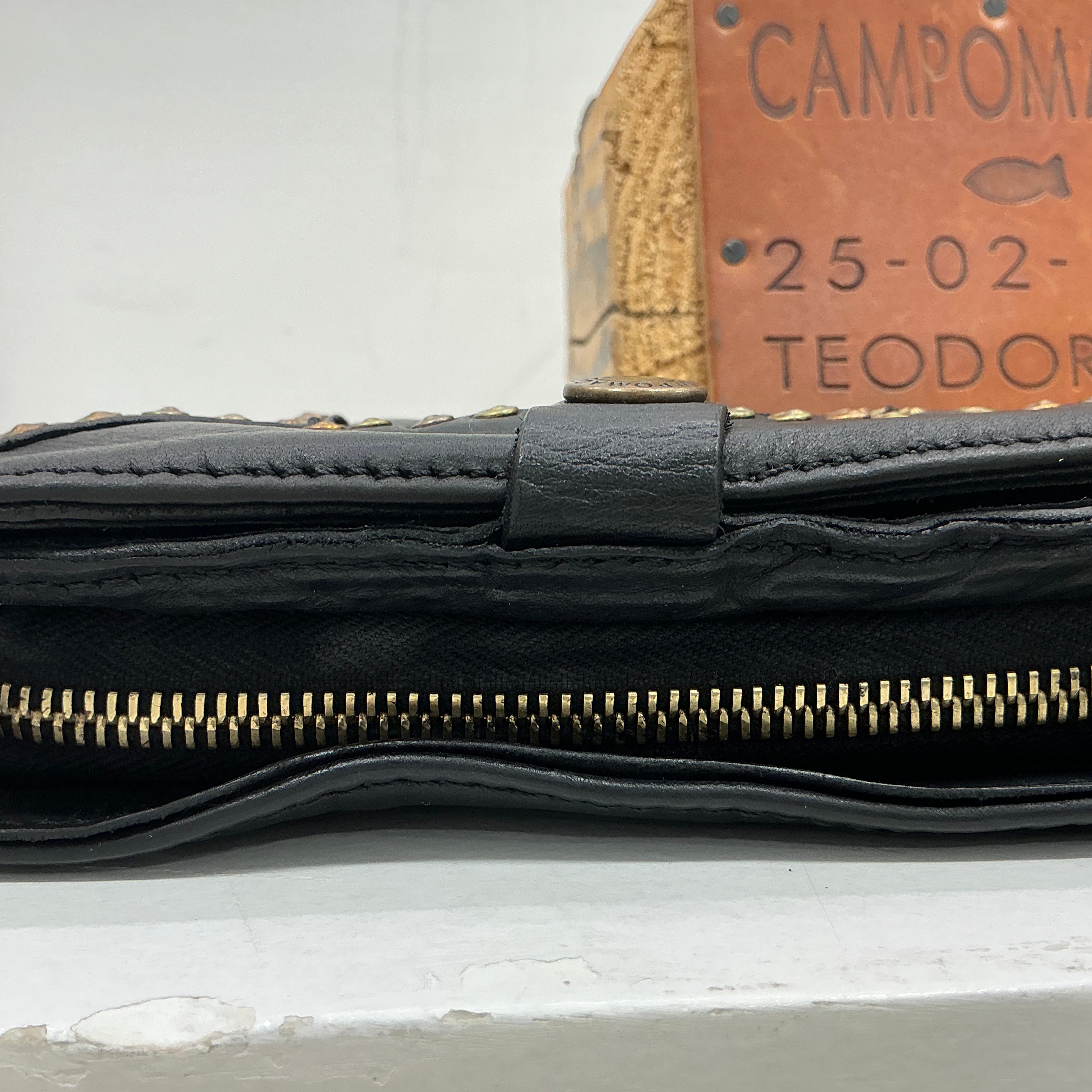 Campomaggi portafoglio in pelle linea KURA