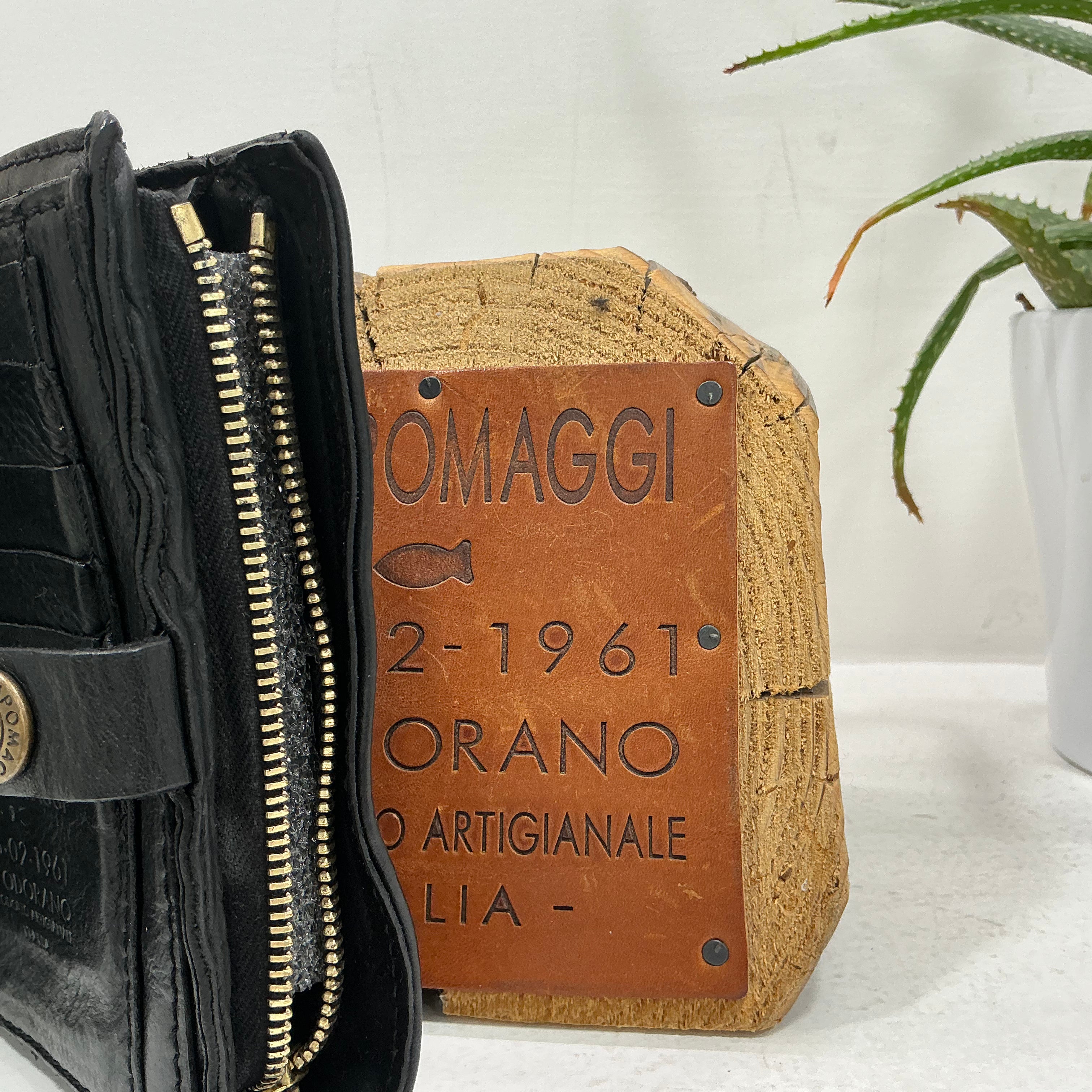 Campomaggi portafoglio in pelle linea KURA