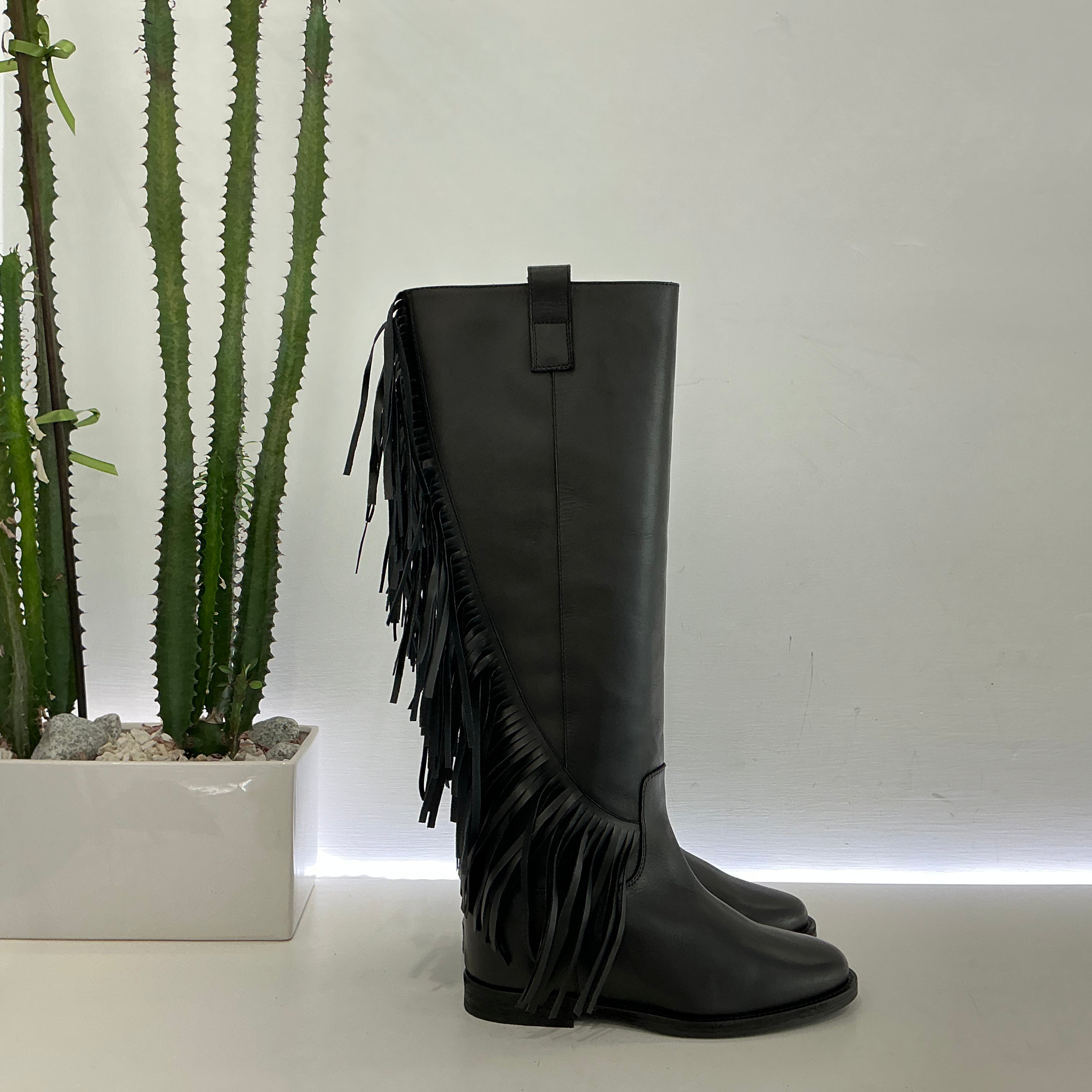 Via Roma 15 stivale Frange – Dorico Calzature1