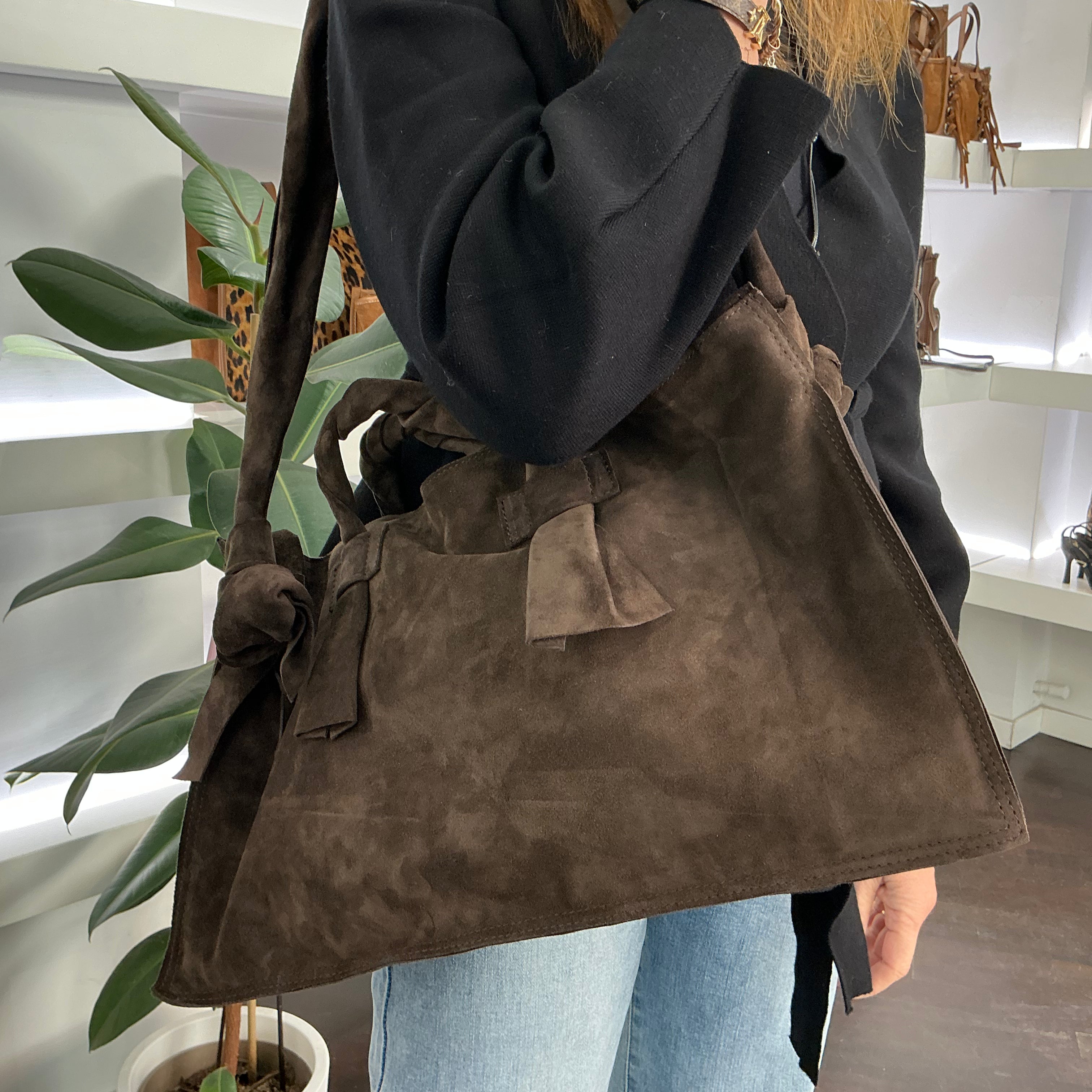 Maxiborsa DORICO NINA t.moro suede