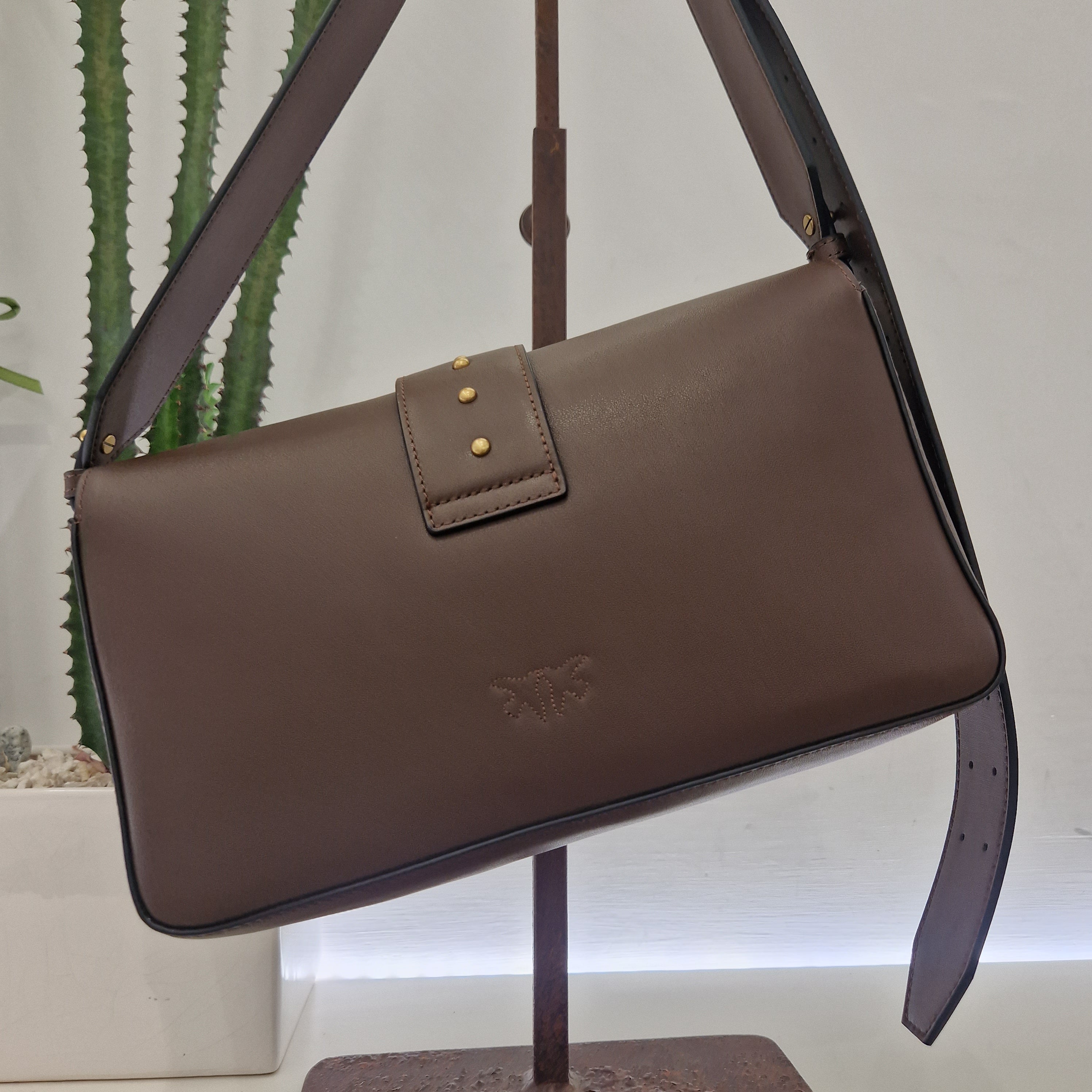 PINKO borsa LOVE ONE marrone