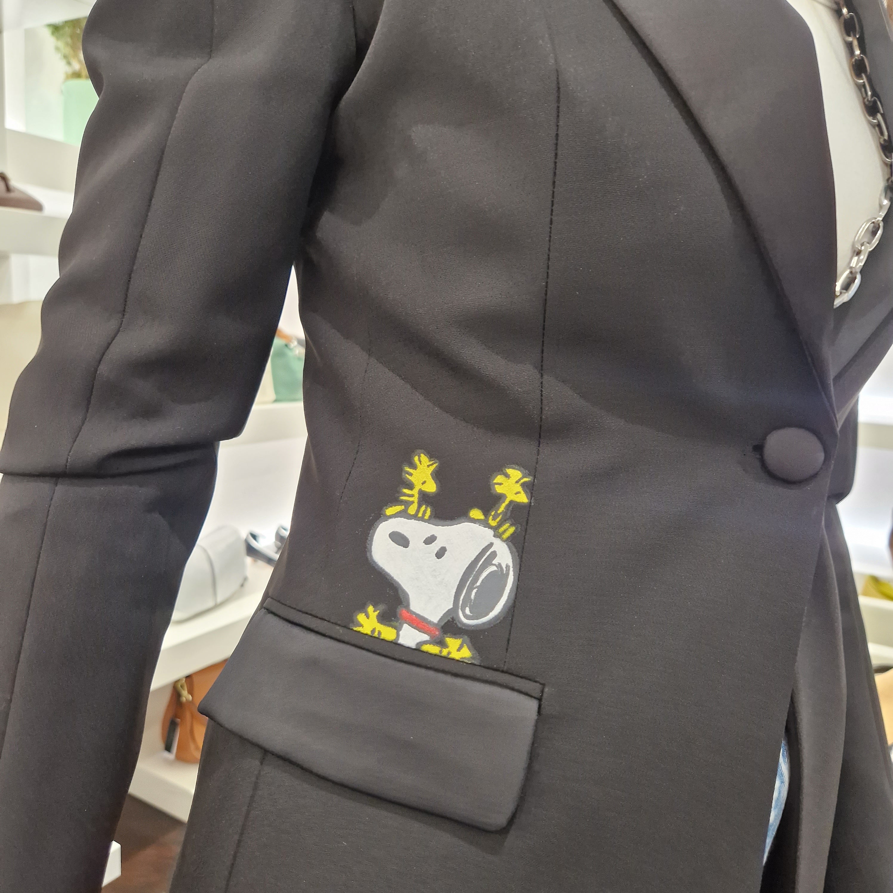 Tailleur SMOKING dipinto a mano