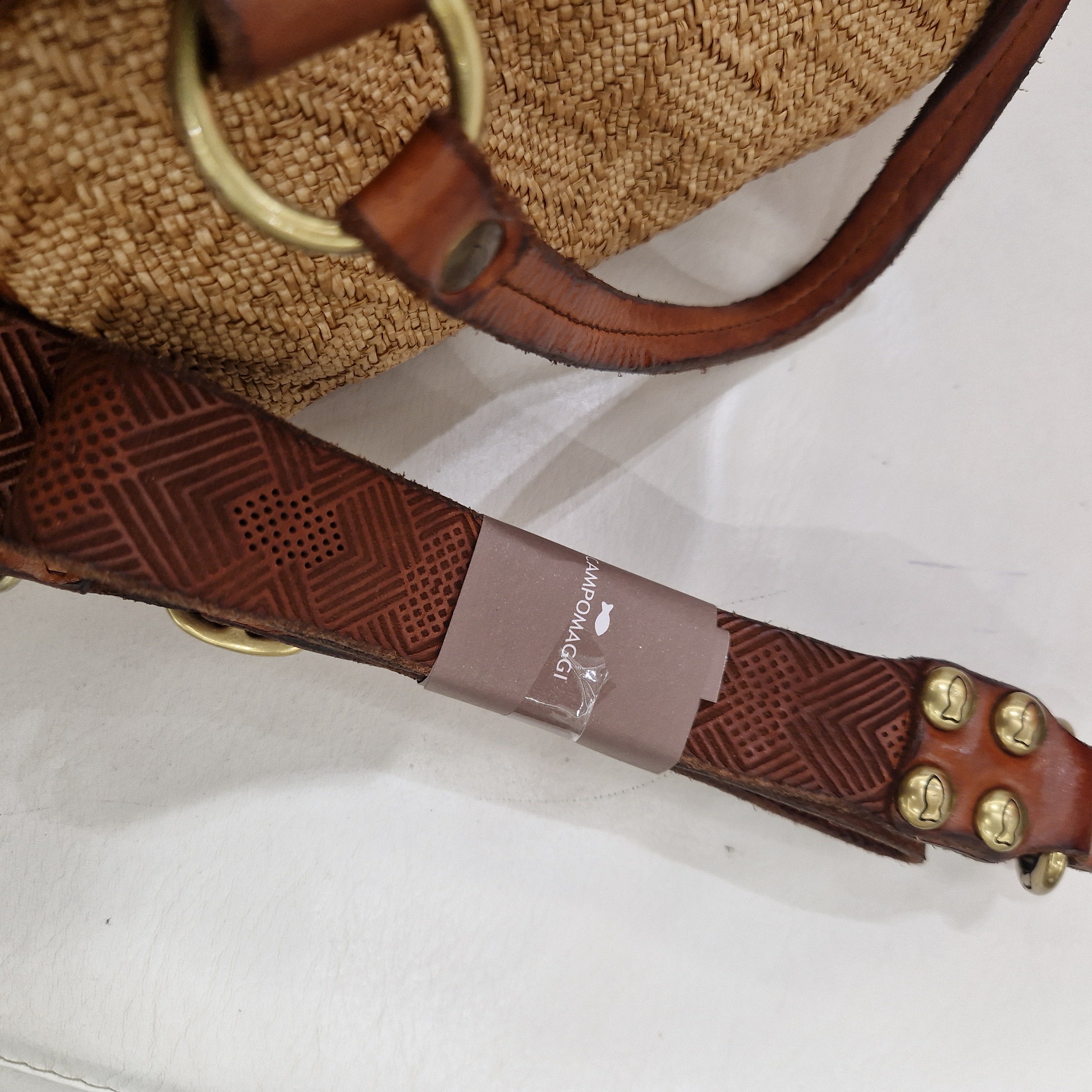 Campomaggi linea LARICE borsa bauletto piccolo color cuoio