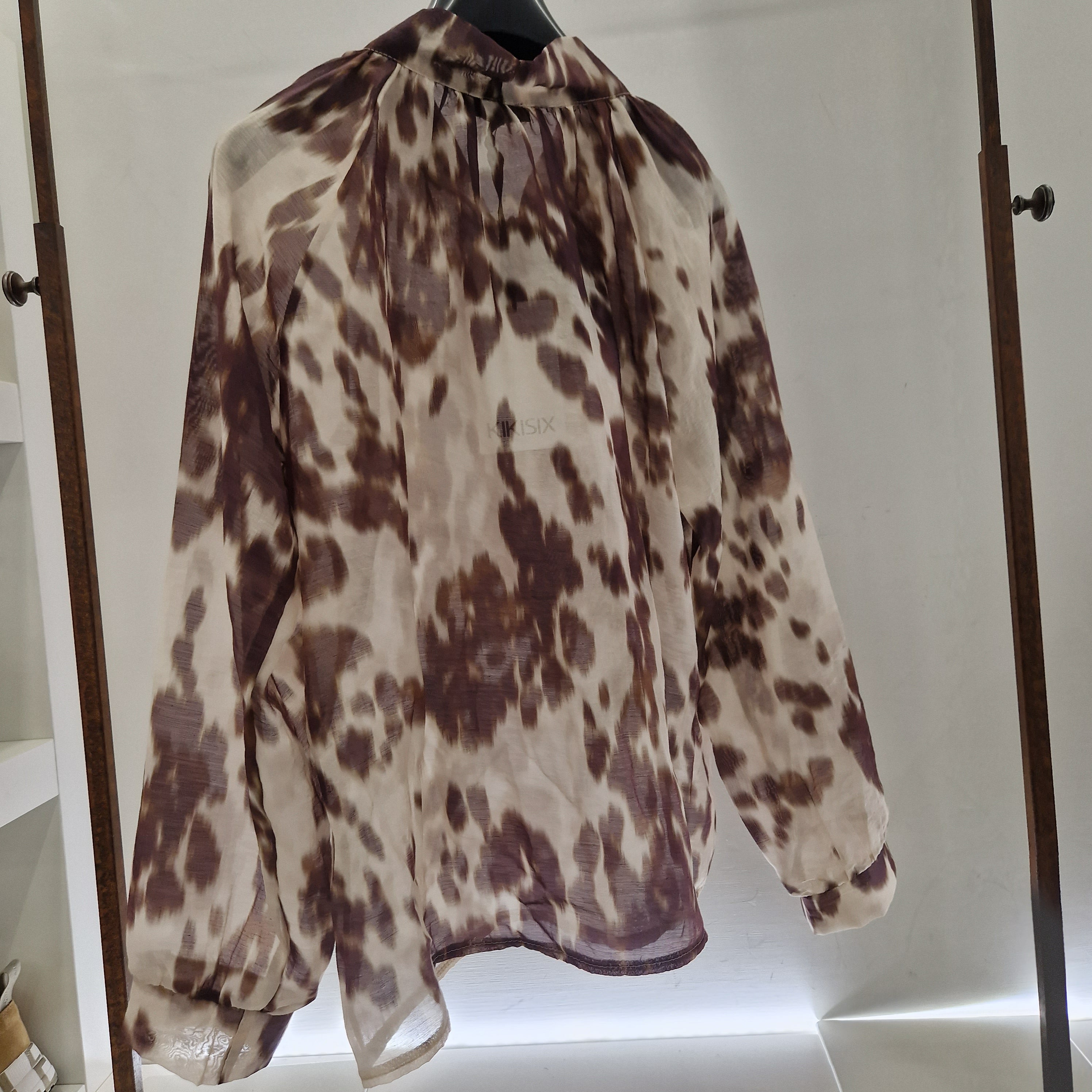 Kikisix camicia stampa animalier