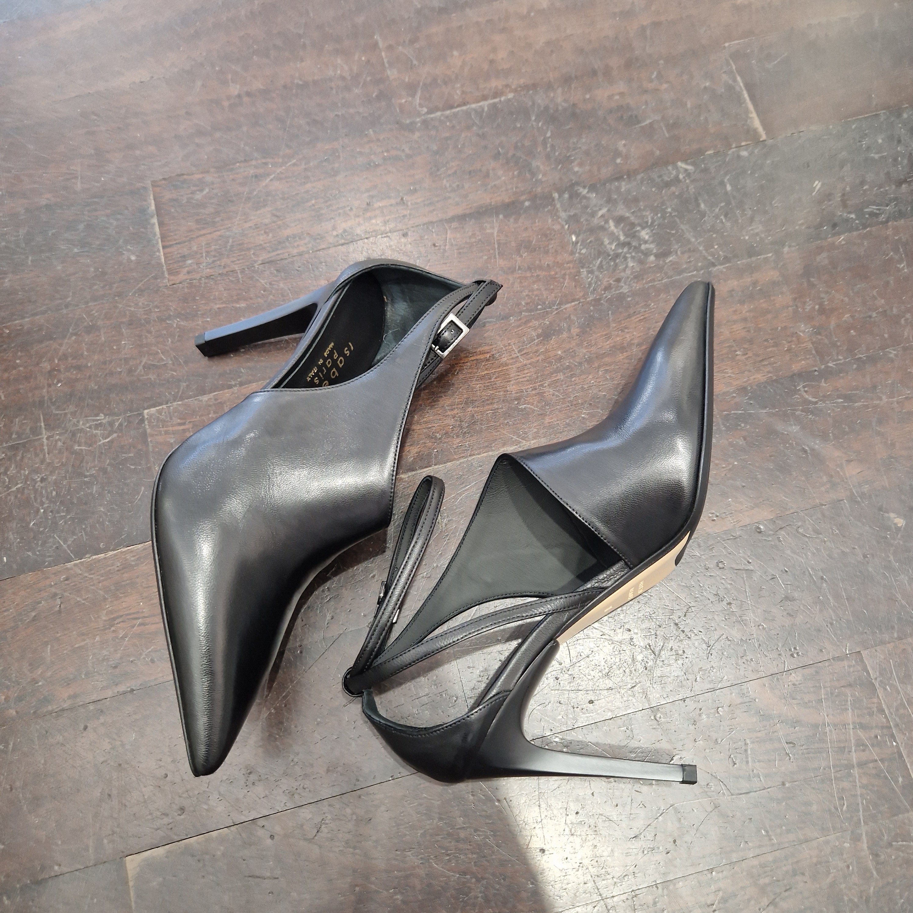Isabelle Paris modello IRIS scarpa cinturino tacco 9 cm