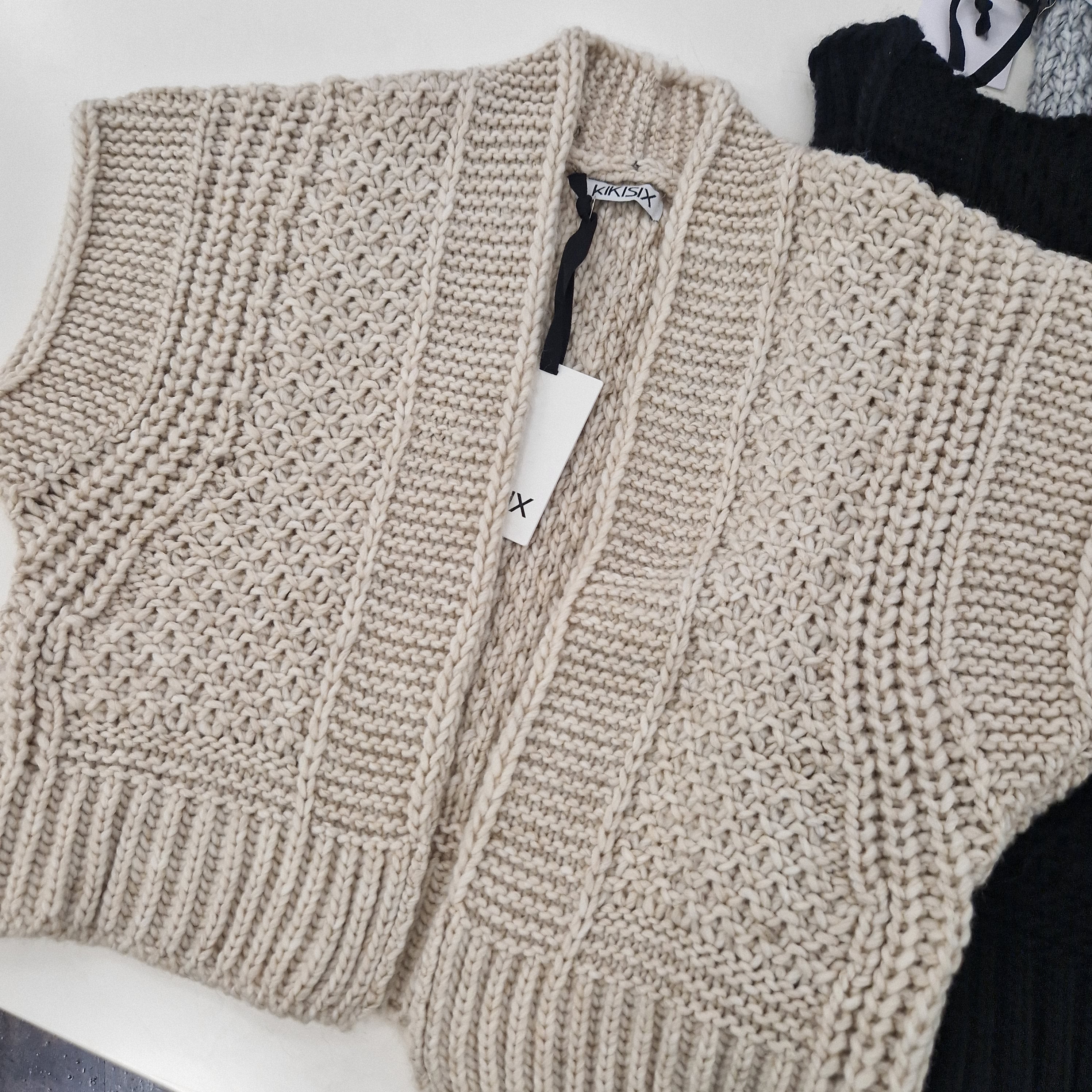 Kikisix gilet in maglia