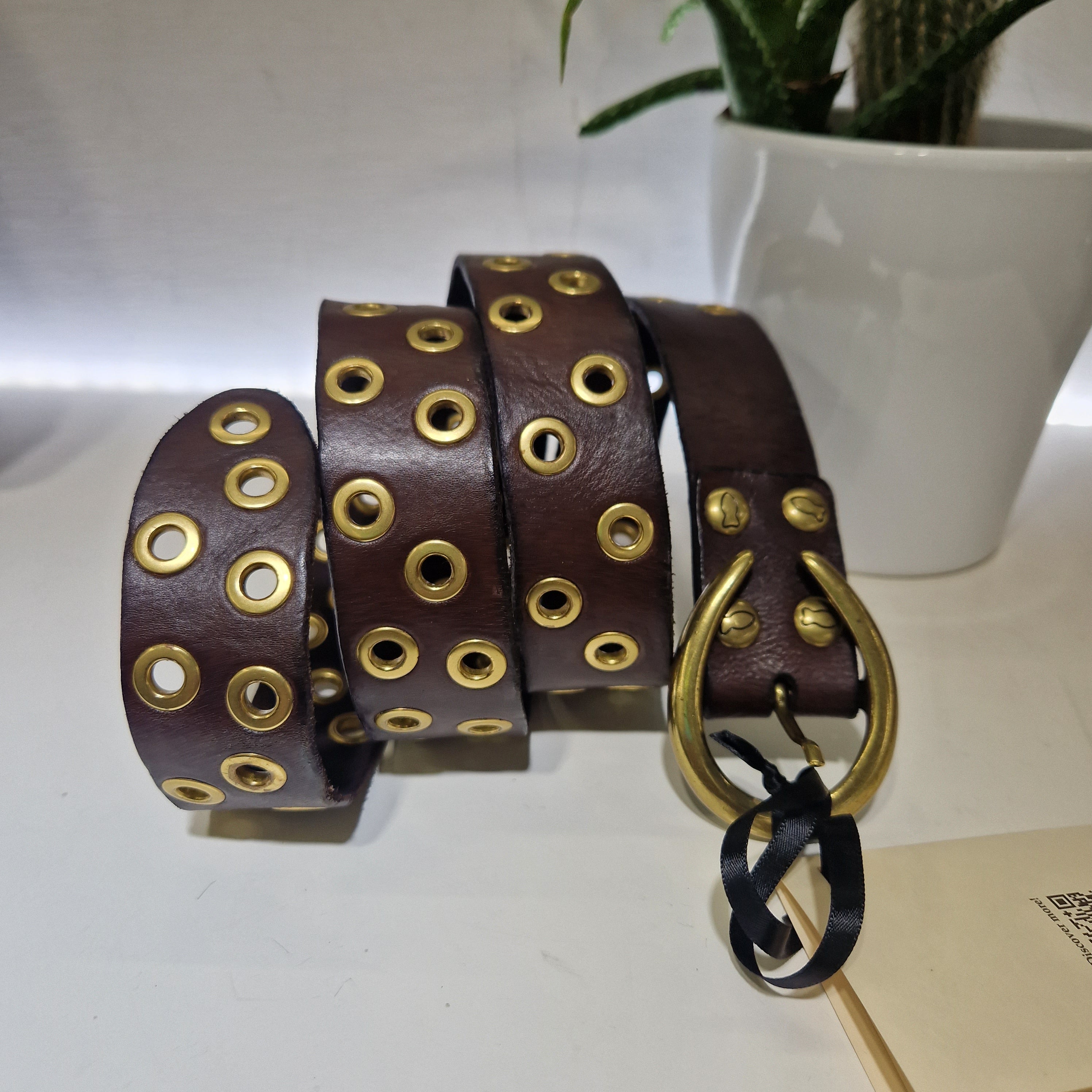 Campomaggi cintura color t.moro millefori