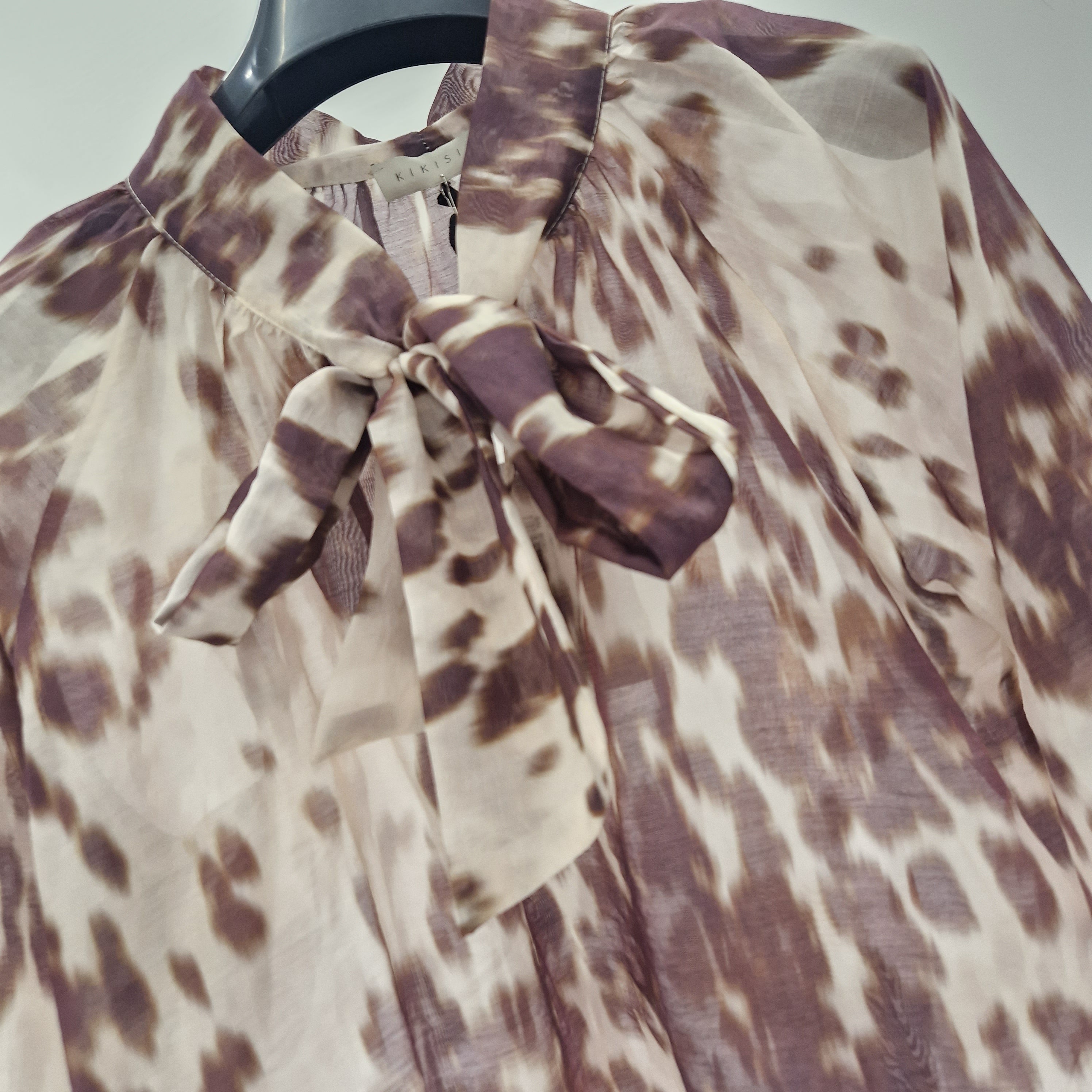 Kikisix camicia stampa animalier