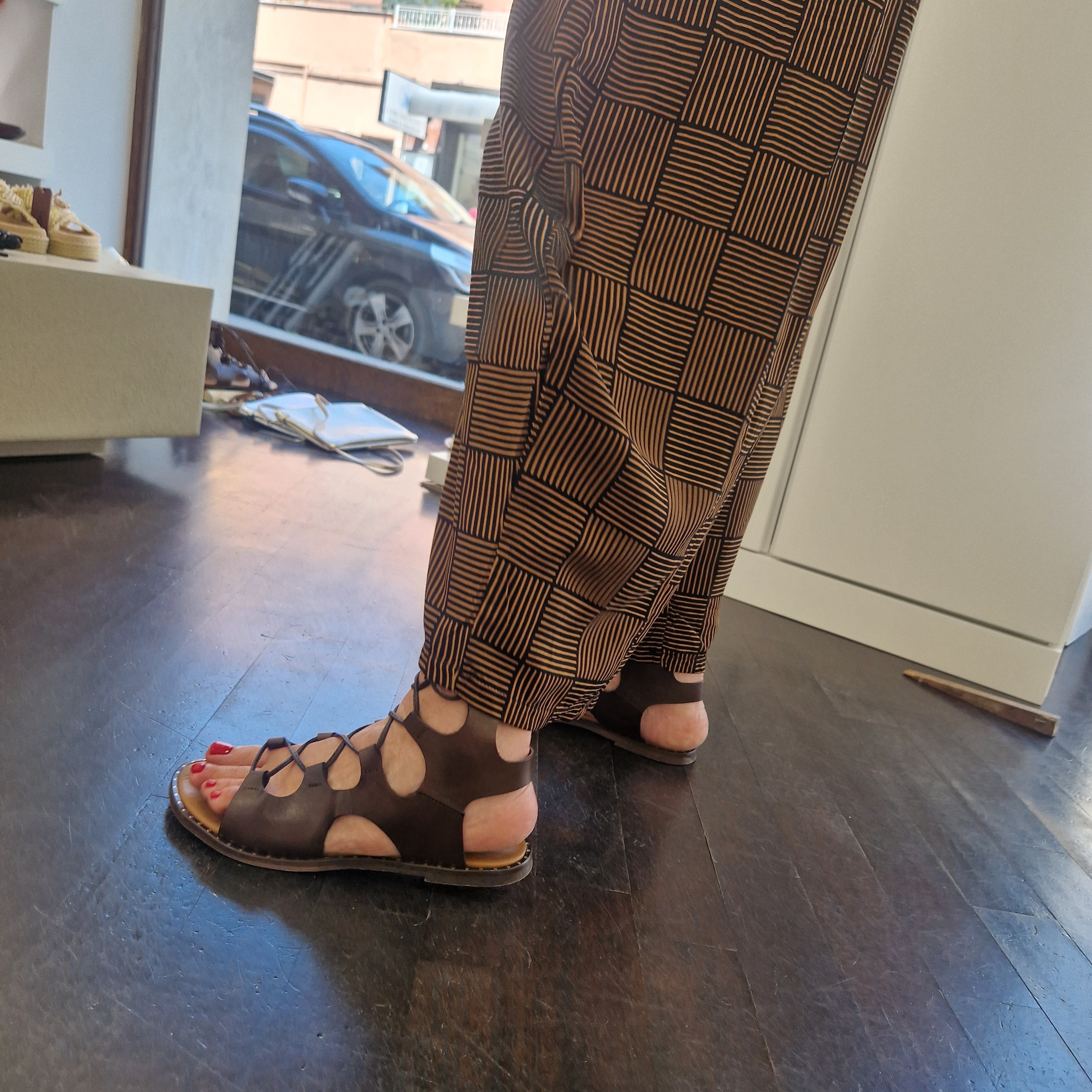 Pantalone ODALISCA fantasia quadri