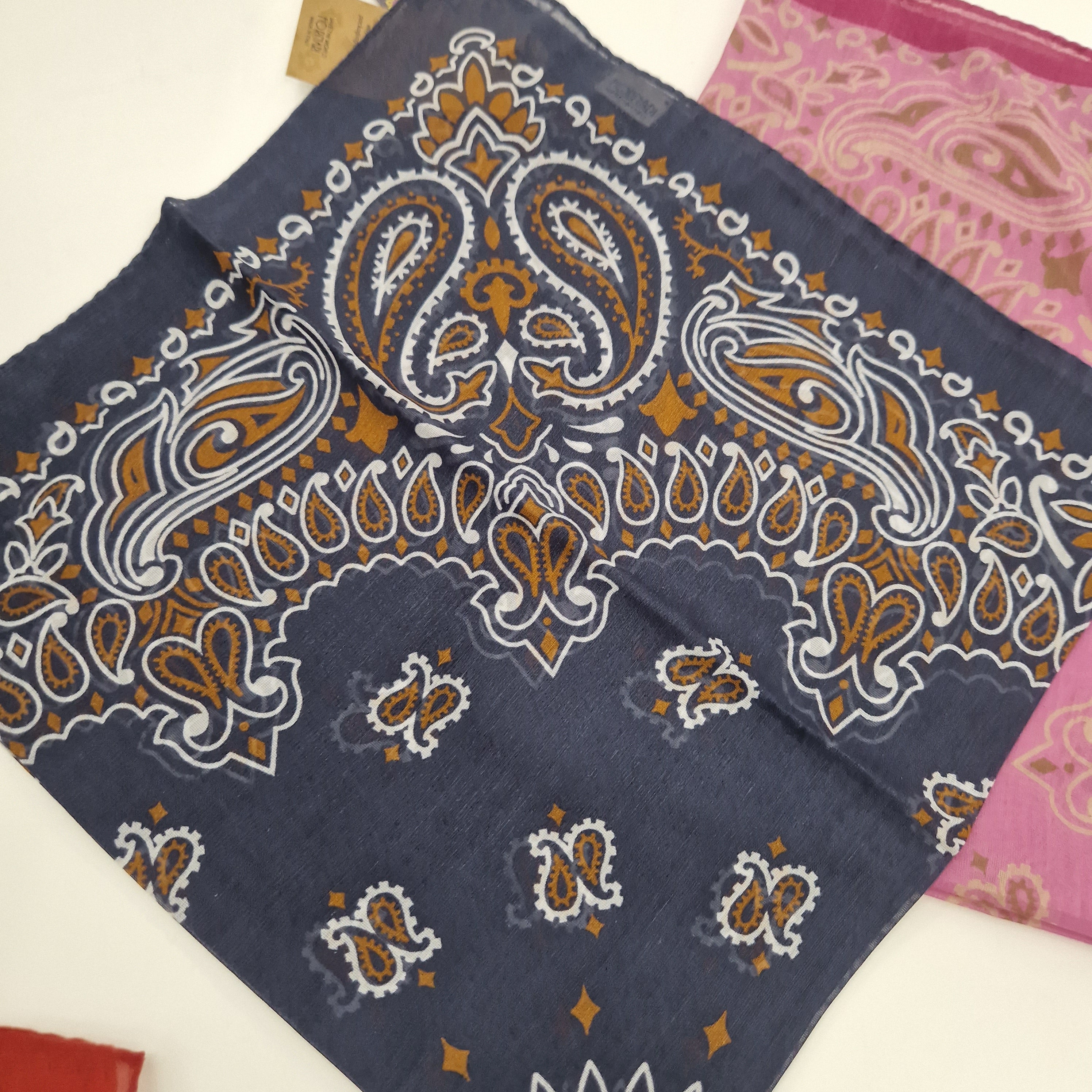 Fornari BANDANA in seta e cotone