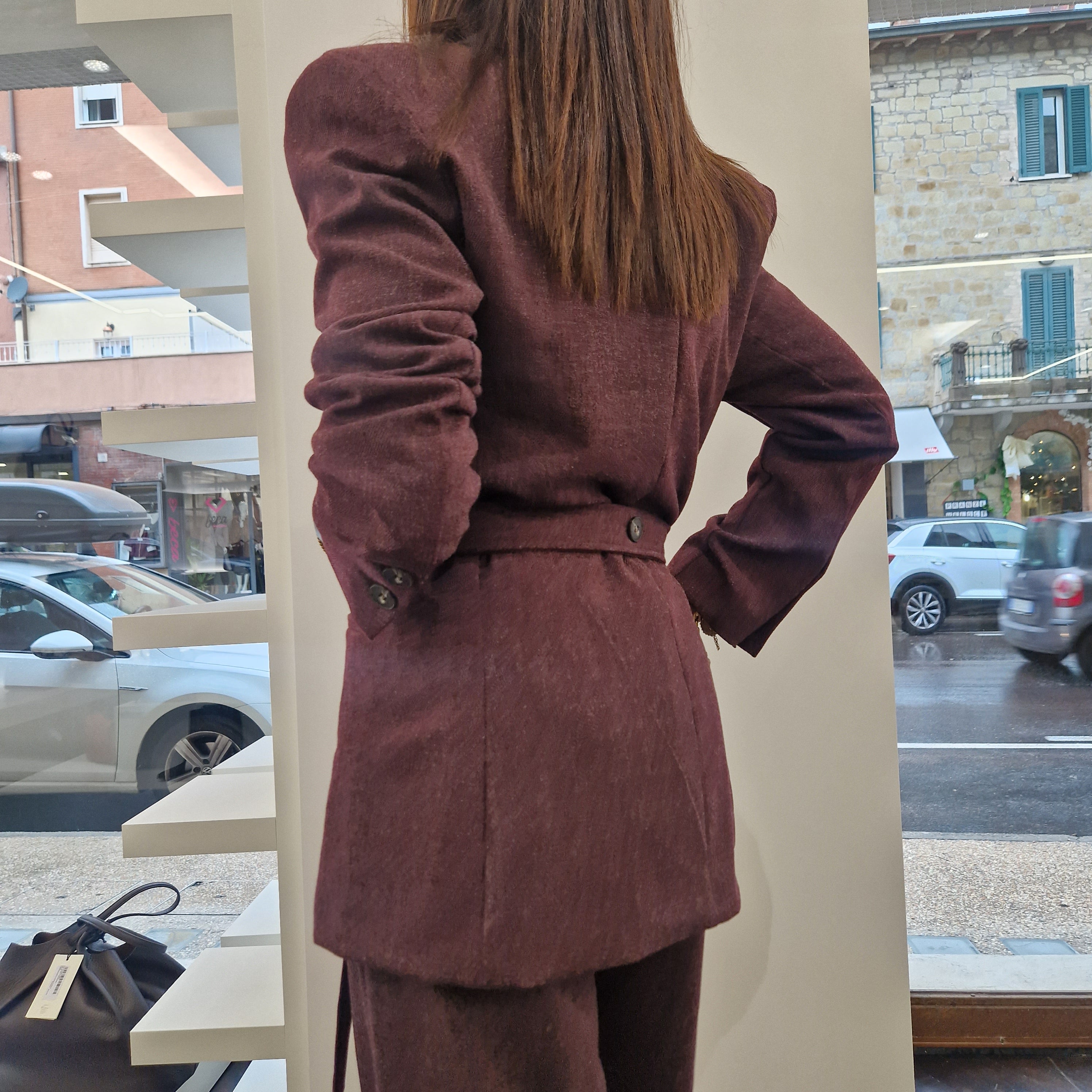 Giacca bordeaux