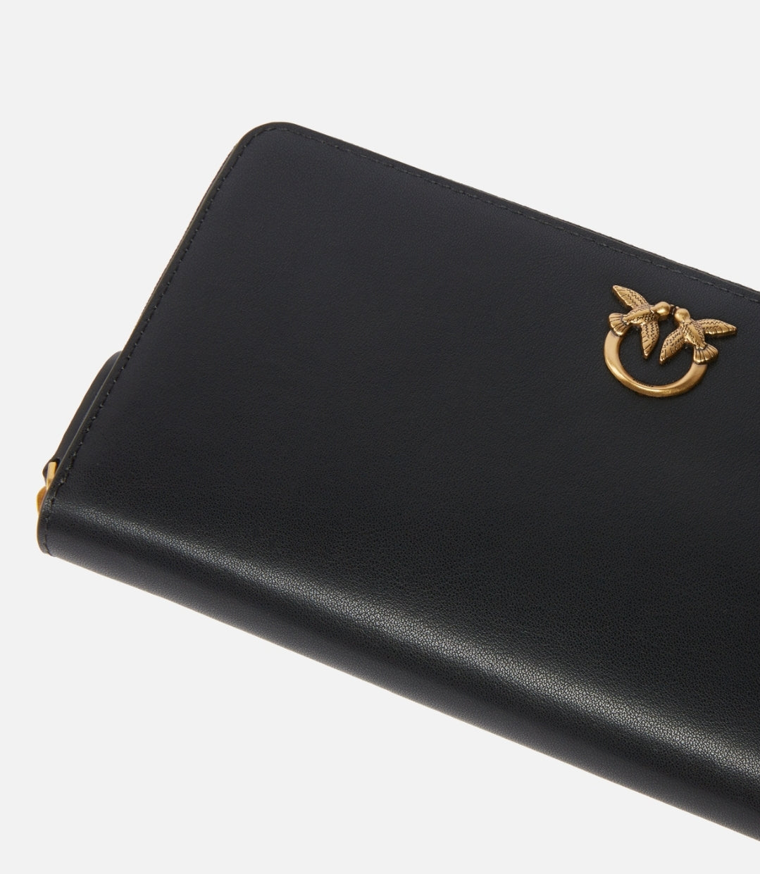 PINKO portafogli nero zip round