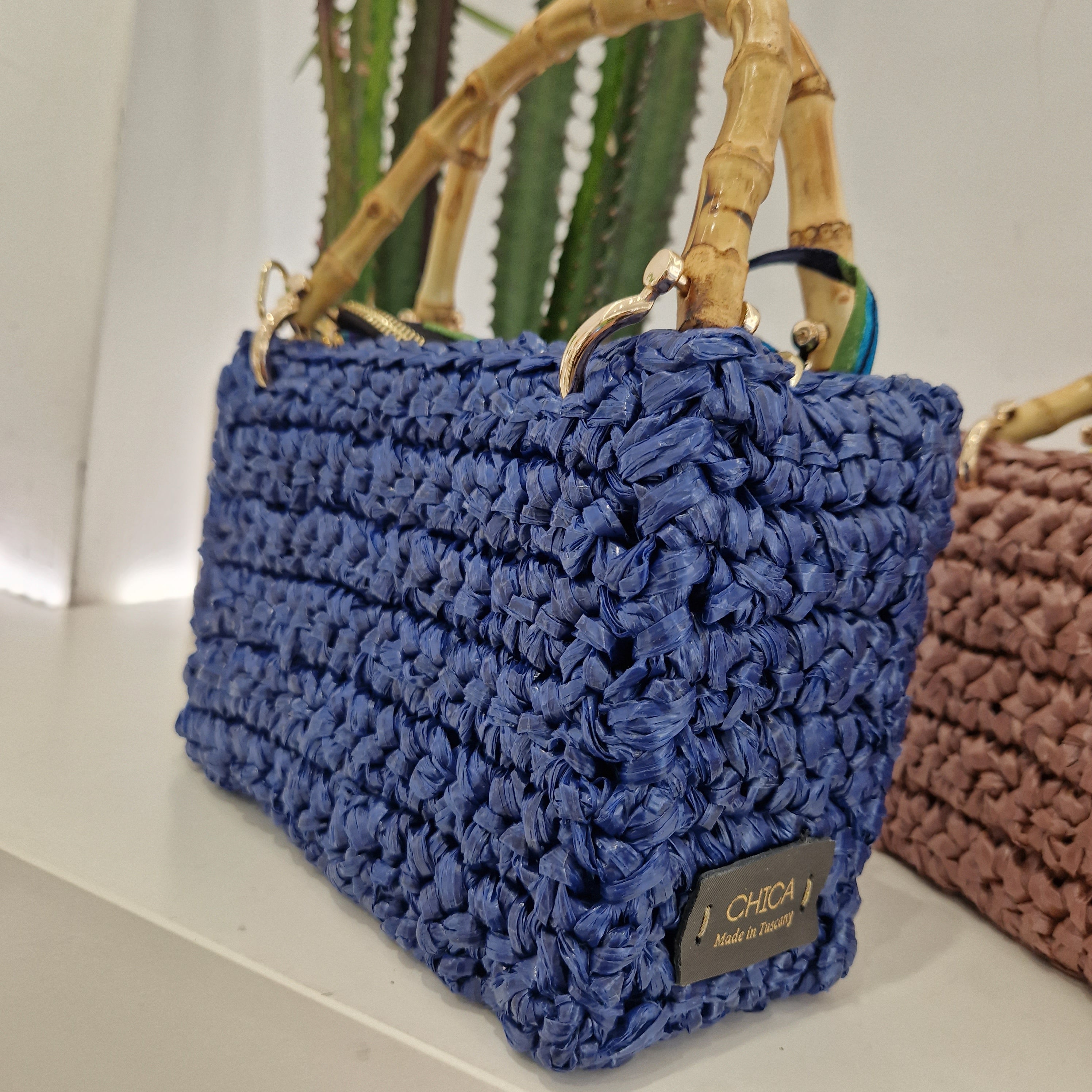 CHICA borsa intrecciata