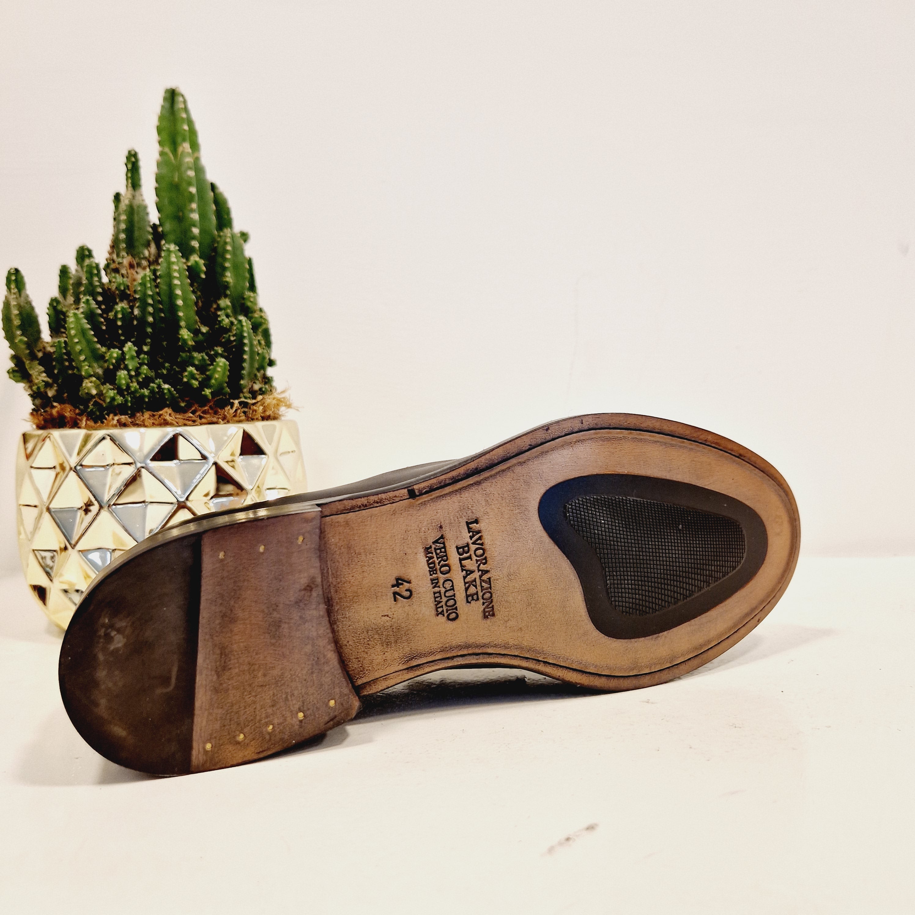 Giulio Moretti black moccasin