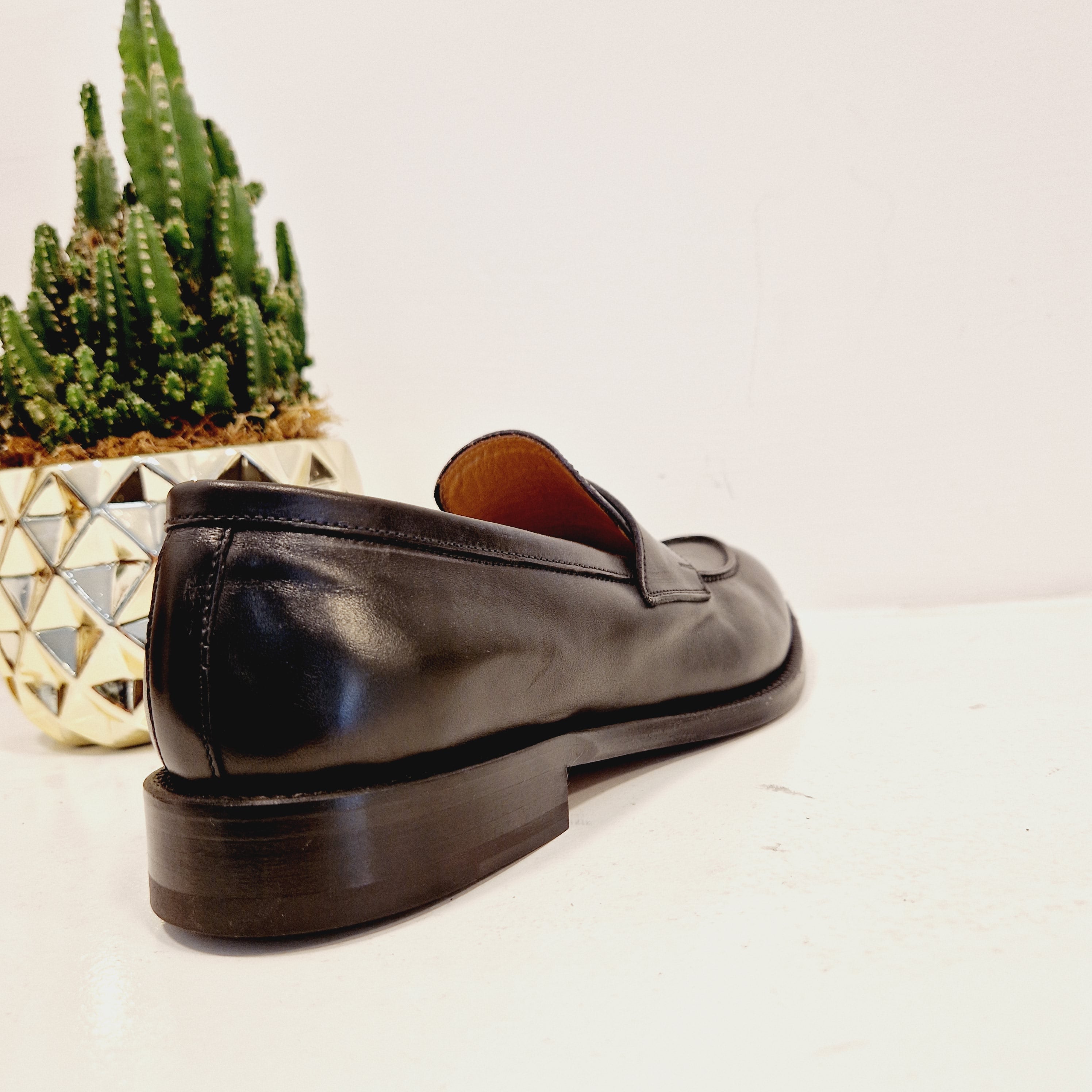 Giulio Moretti black moccasin