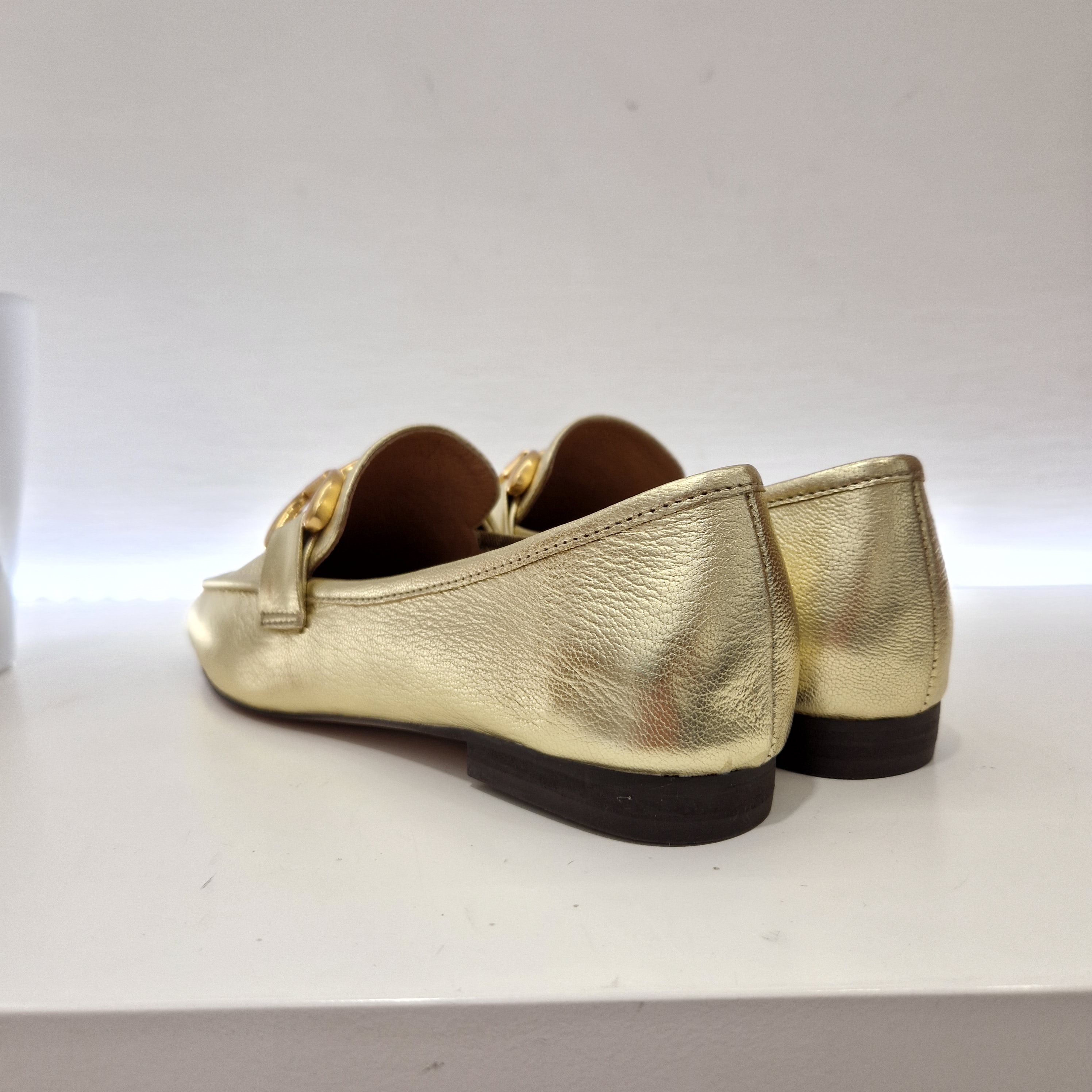 Bibilou gold moccasin