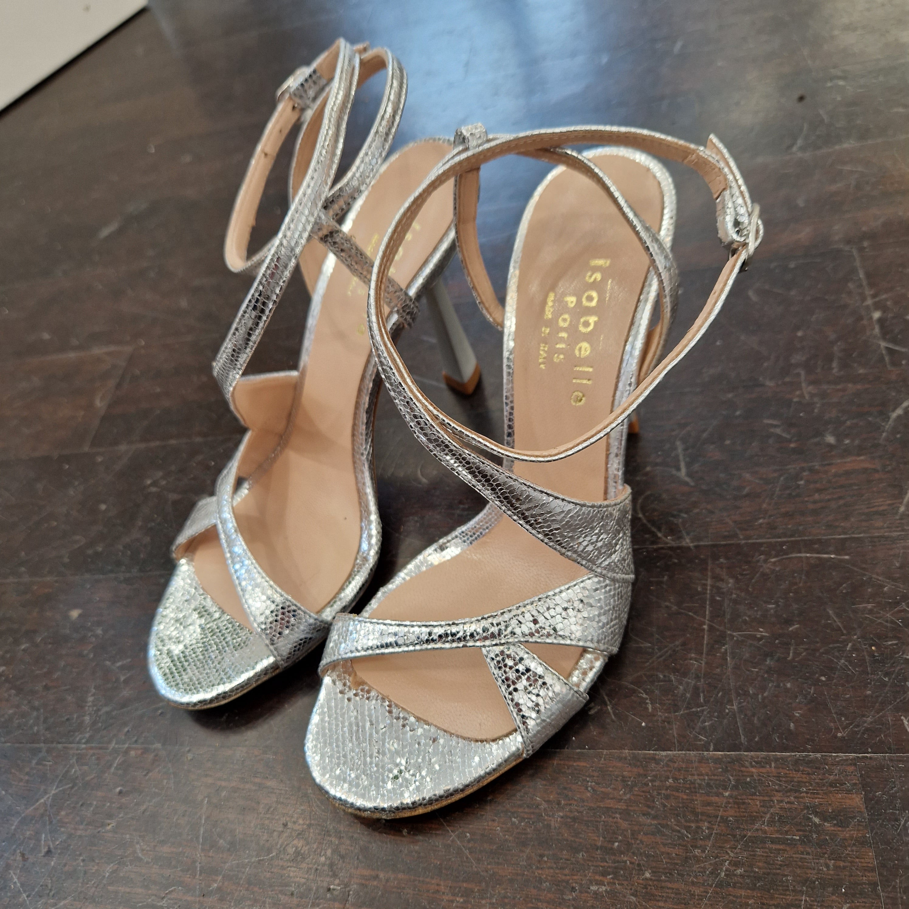 Isabelle Paris silver sandal