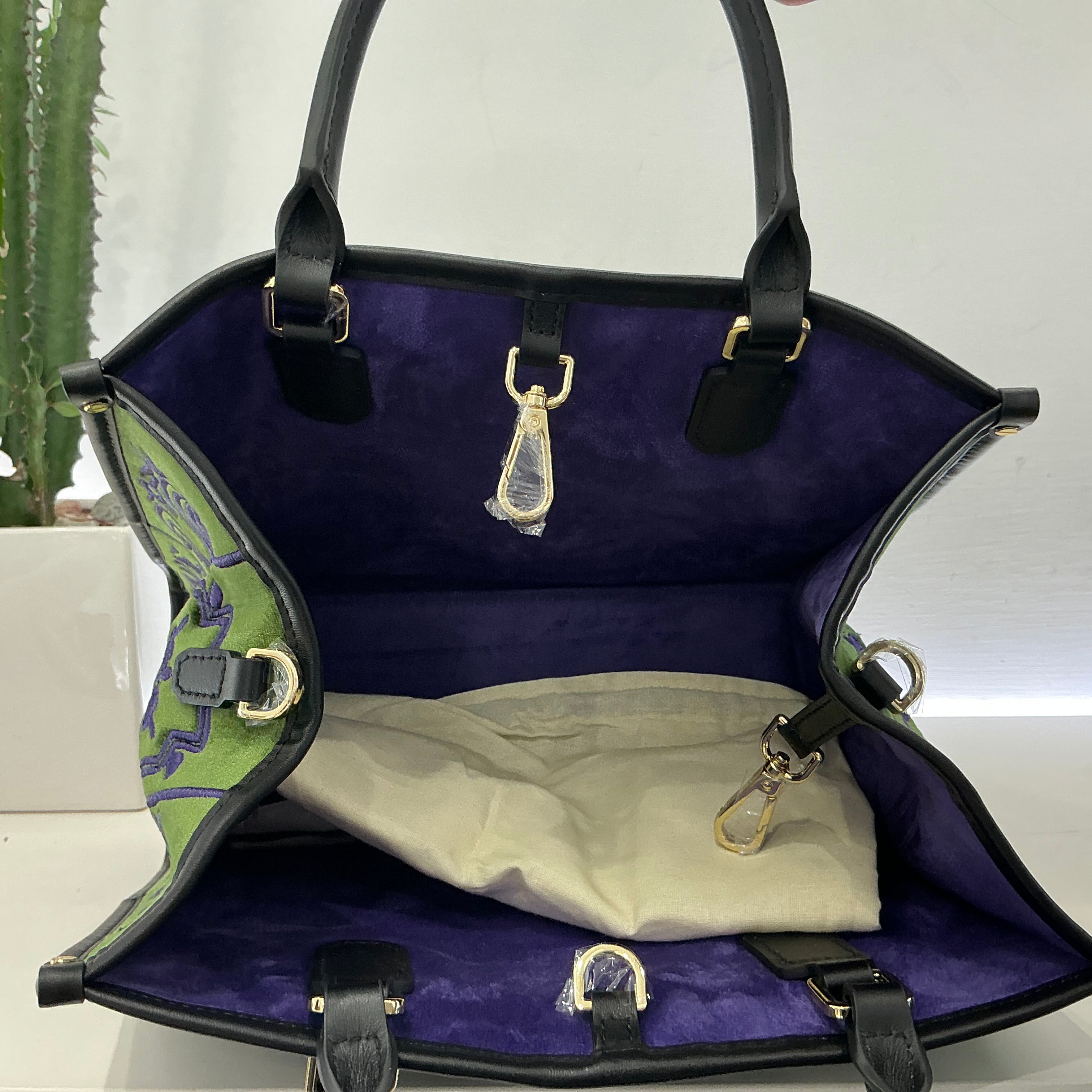 Borsa ATENA-LISBONA ENGLISH FERN piccola