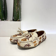 De Siena mocassino perline beige