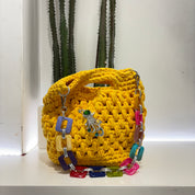 PASSIONE BORSE DEDI yellow  licra