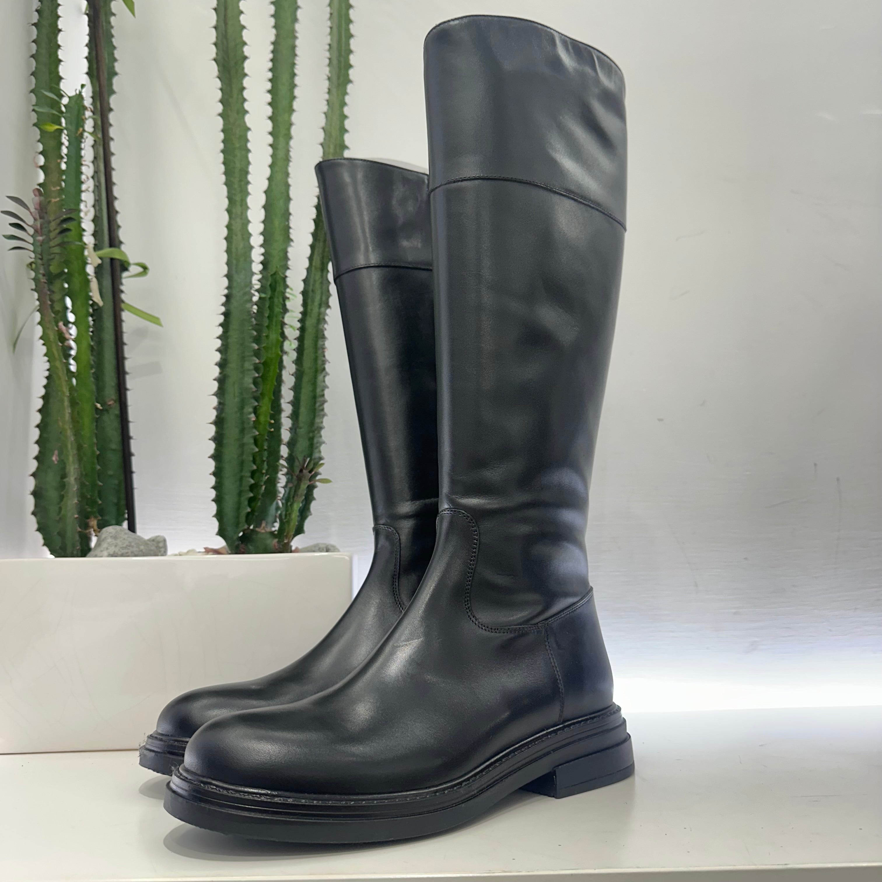 Faire stivale nero ZIP