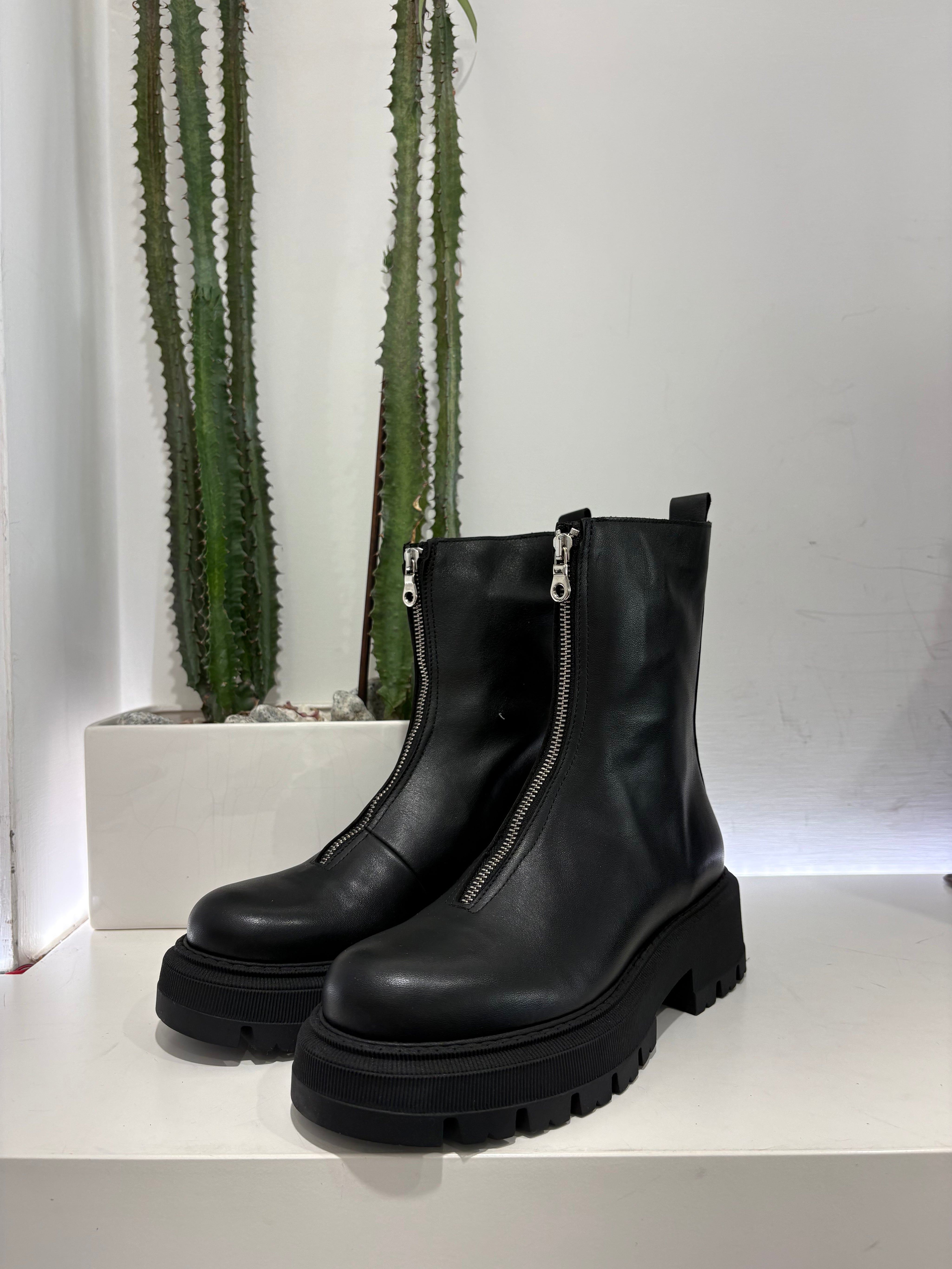 Anfibio FLORIDA zip argento
