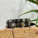 Campomaggi bracciale SOLE 2 GIRI moro